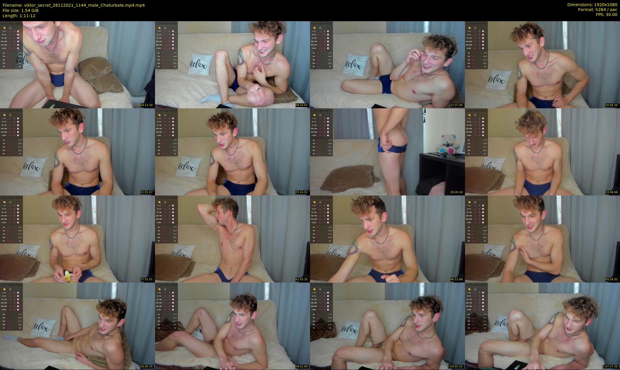 viktor_secret — 72 minute Chaturbate male cam show recording, 1080p, Nov 28, 2021