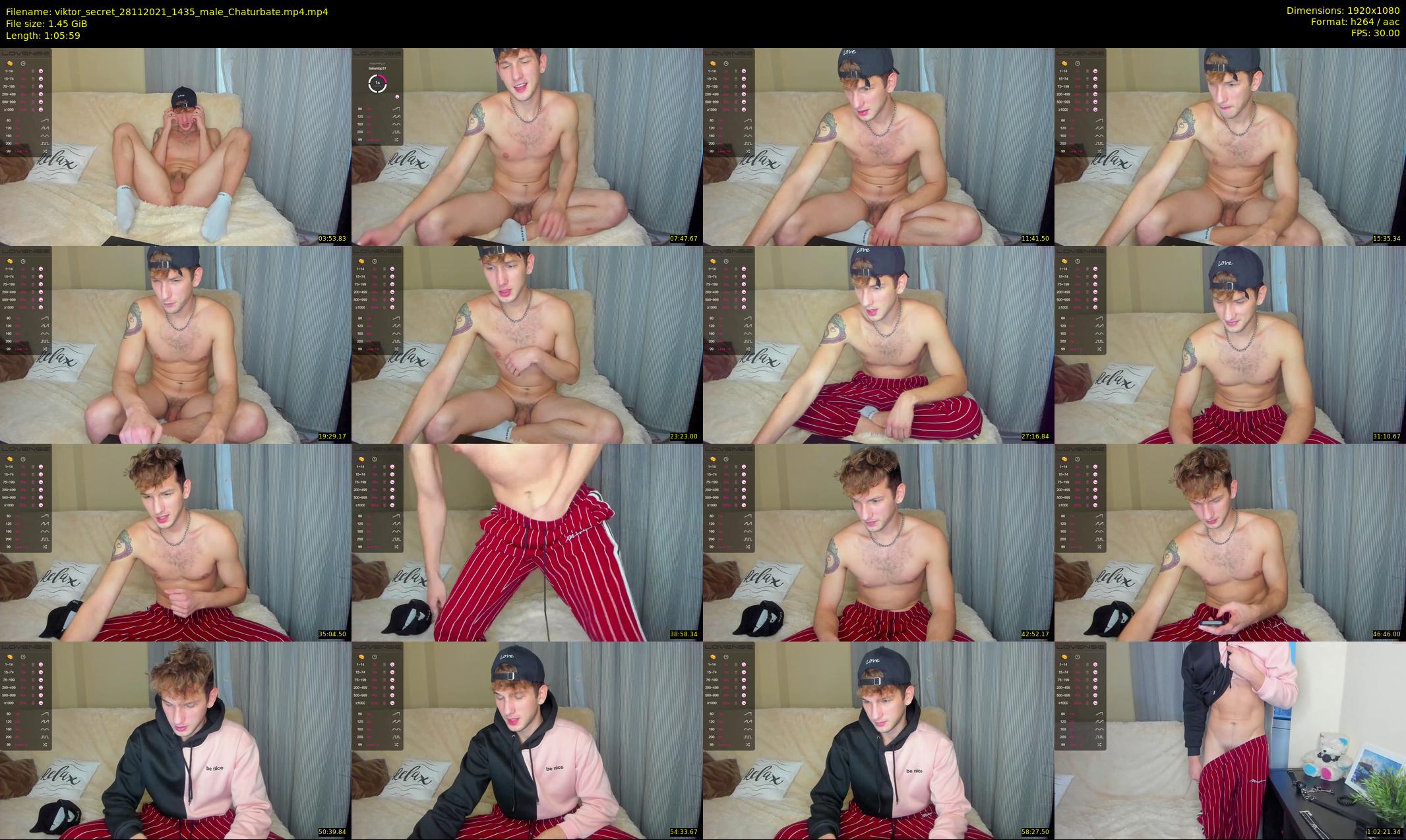 viktor_secret — 66 minute Chaturbate male cam show recording, 1080p, Nov 28, 2021