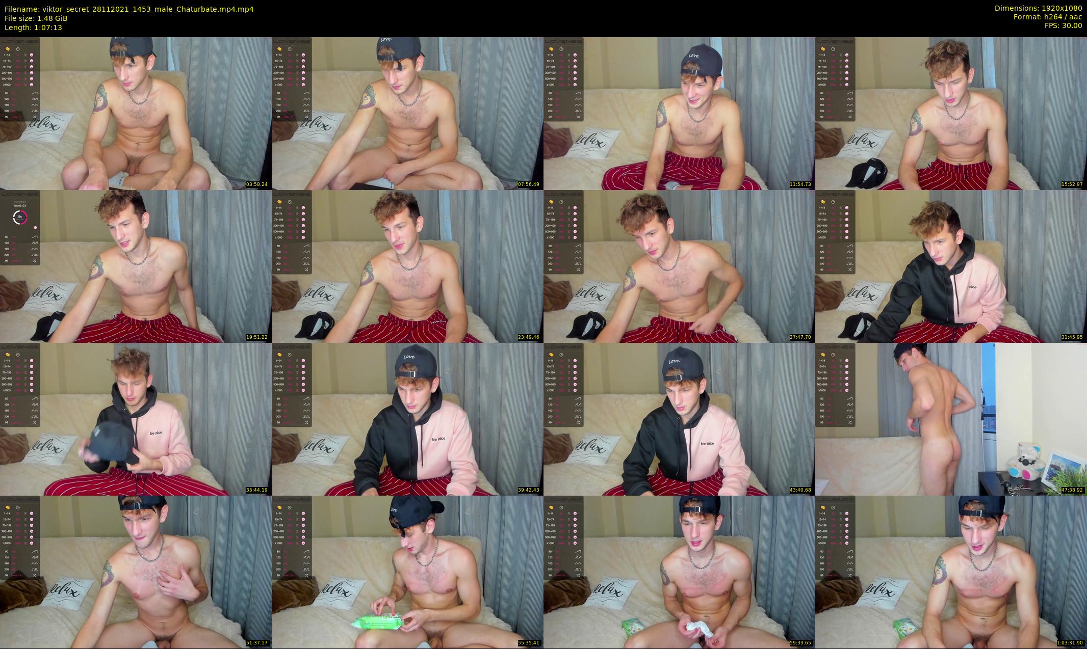 viktor_secret — 68 minute Chaturbate male cam show recording, 1080p, Nov 28, 2021