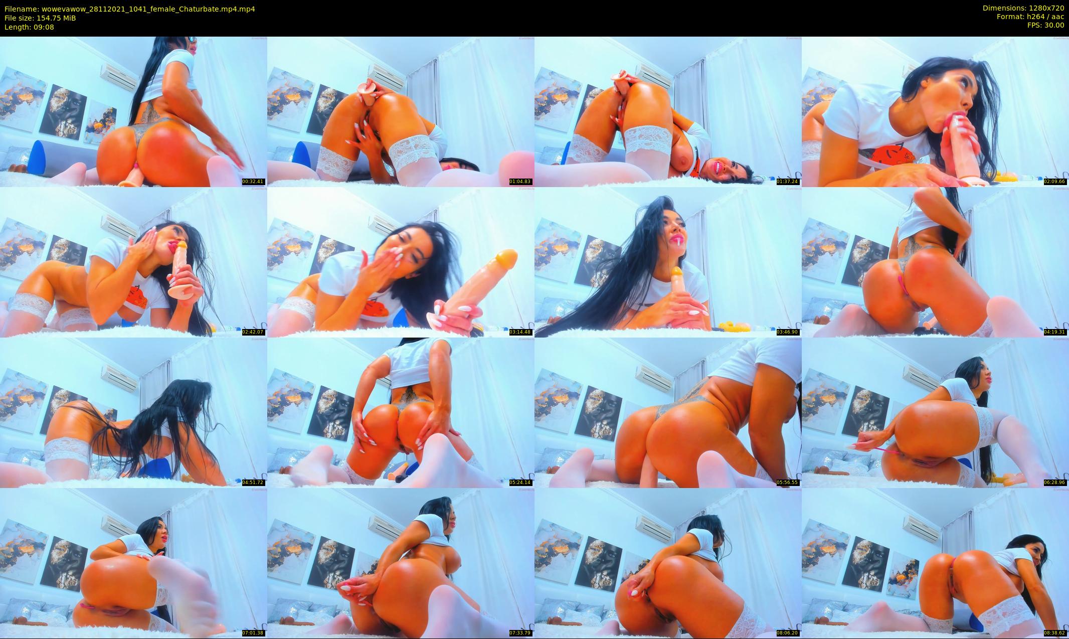 wowevawow — 10 minute Chaturbate female cam show recording, 720p, Nov 28, 2021