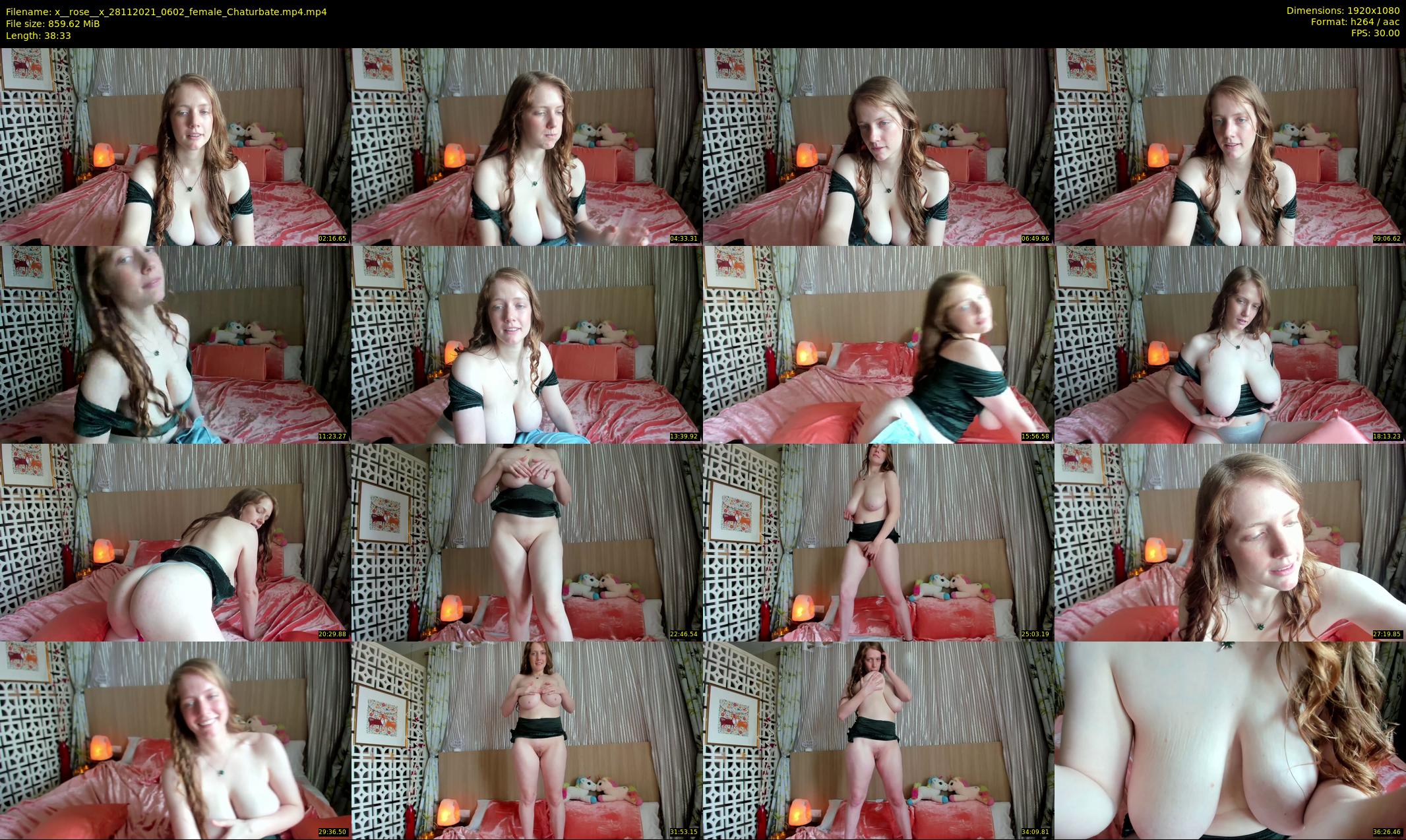 x__rose__x — 39 minute Chaturbate female cam show recording, 1080p, Nov 28, 2021