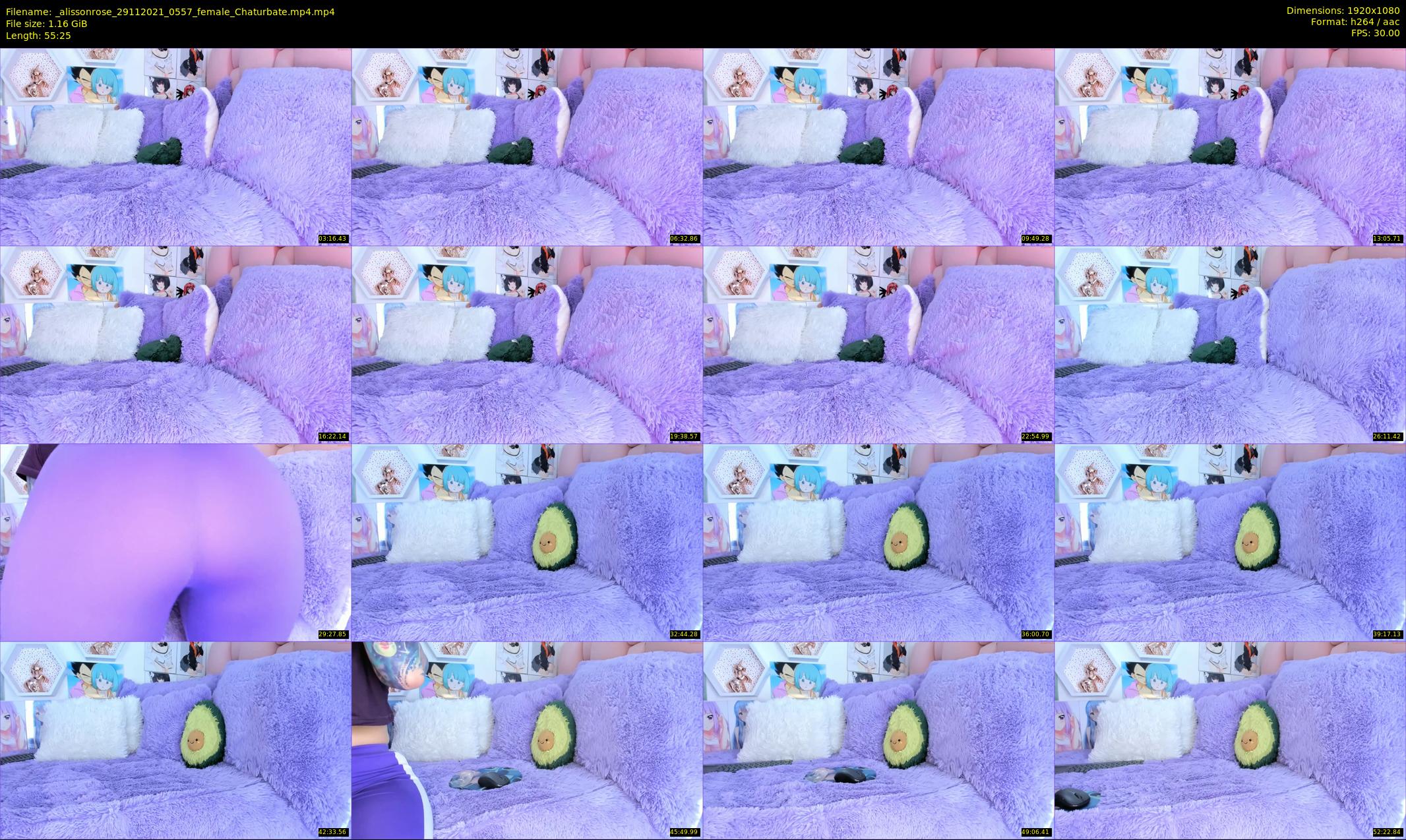 _alissonrose — 56 minute Chaturbate female cam show recording, 1080p, Nov 29, 2021