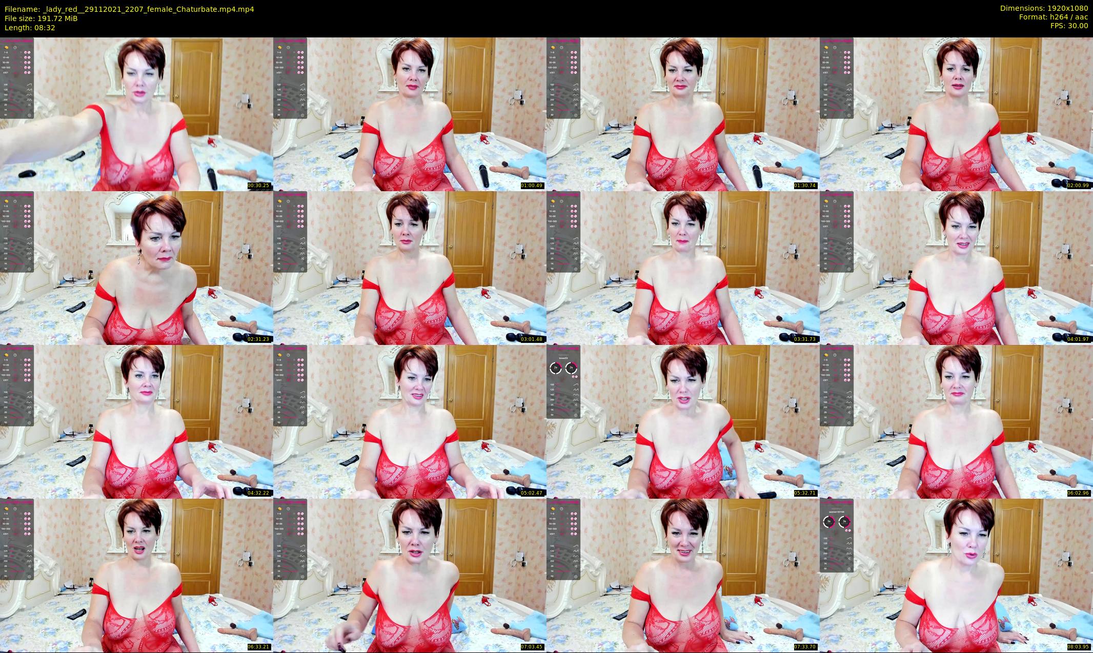 _lady_red_ — 9 minute Chaturbate female cam show recording, 1080p, Nov 29, 2021