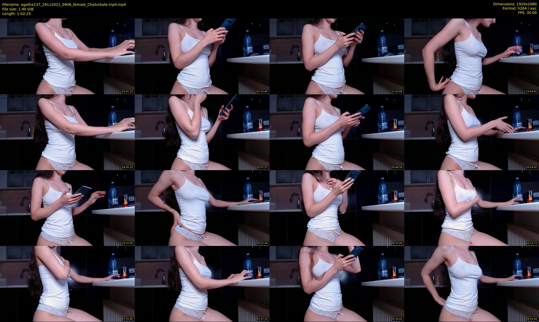 agatha137 — 63 minute Chaturbate female cam show recording, 1080p, Nov 29, 2021