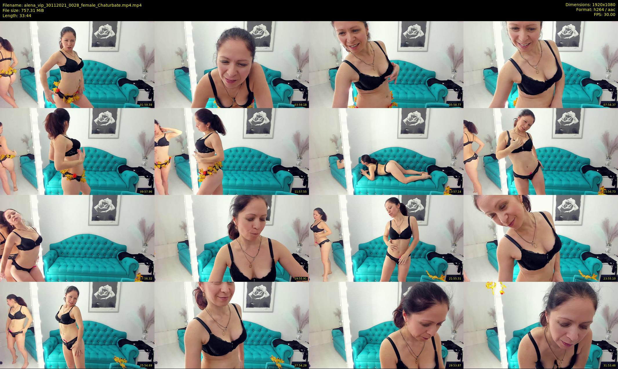 alena_vip — 34 minute Chaturbate female cam show recording, 1080p, Nov 30, 2021
