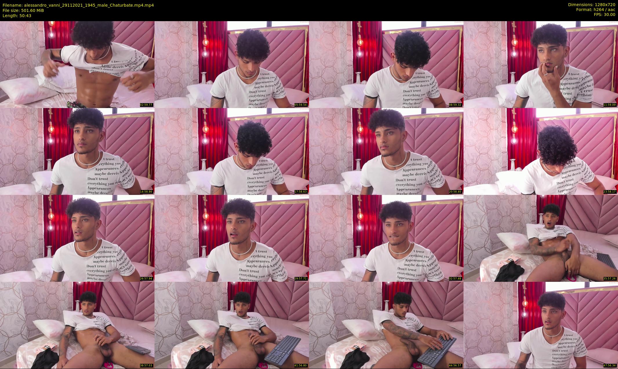 alessandro_vanni — 51 minute Chaturbate male cam show recording, 720p, Nov 29, 2021
