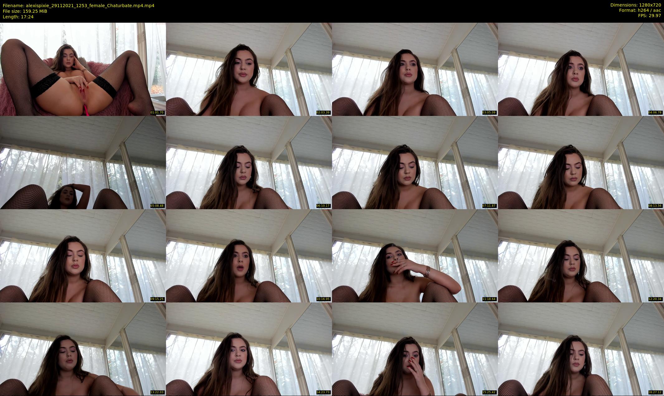 alexispixie — 18 minute Chaturbate female cam show recording, 720p, Nov 29, 2021