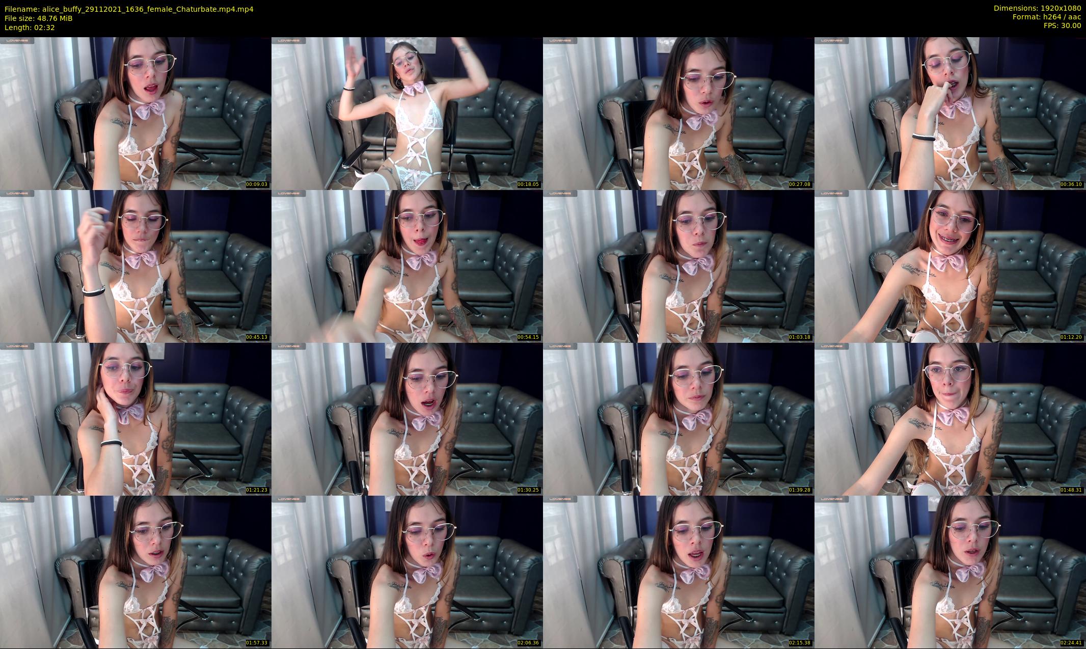 alice_buffy — 3 minute Chaturbate female cam show recording, 1080p, Nov 29, 2021