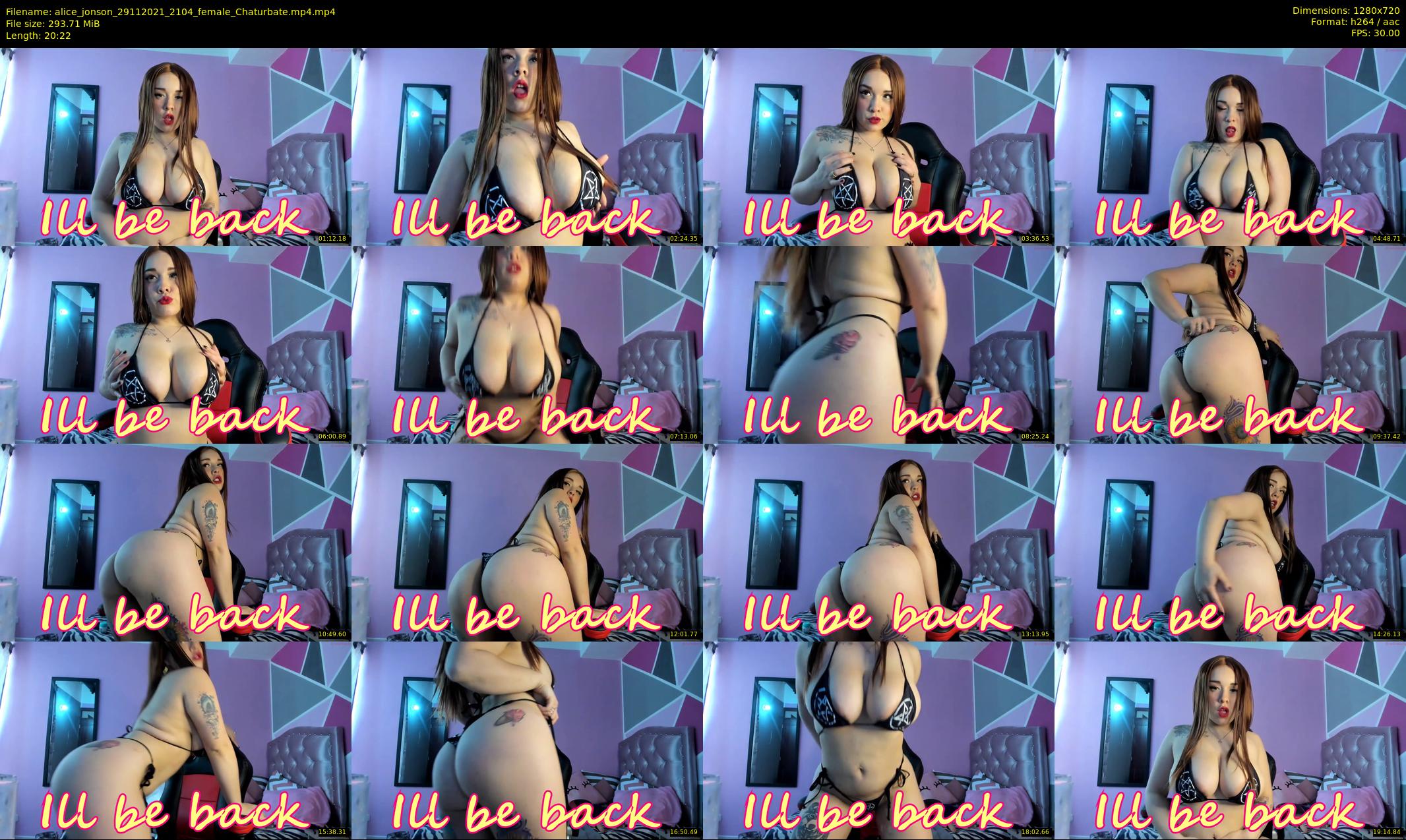 alice_jonson — 21 minute Chaturbate female cam show recording, 720p, Nov 29, 2021