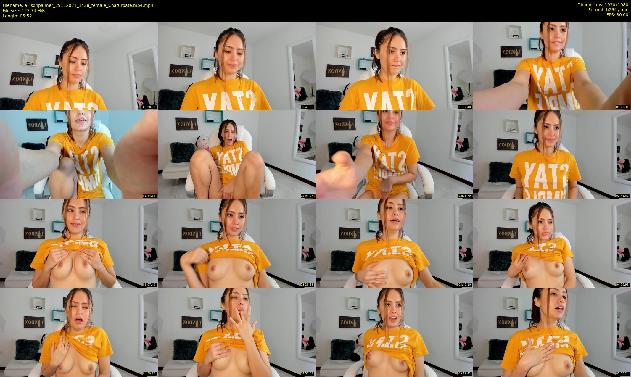 allisonpalmer — 6 minute Chaturbate female cam show recording, 1080p, Nov 29, 2021