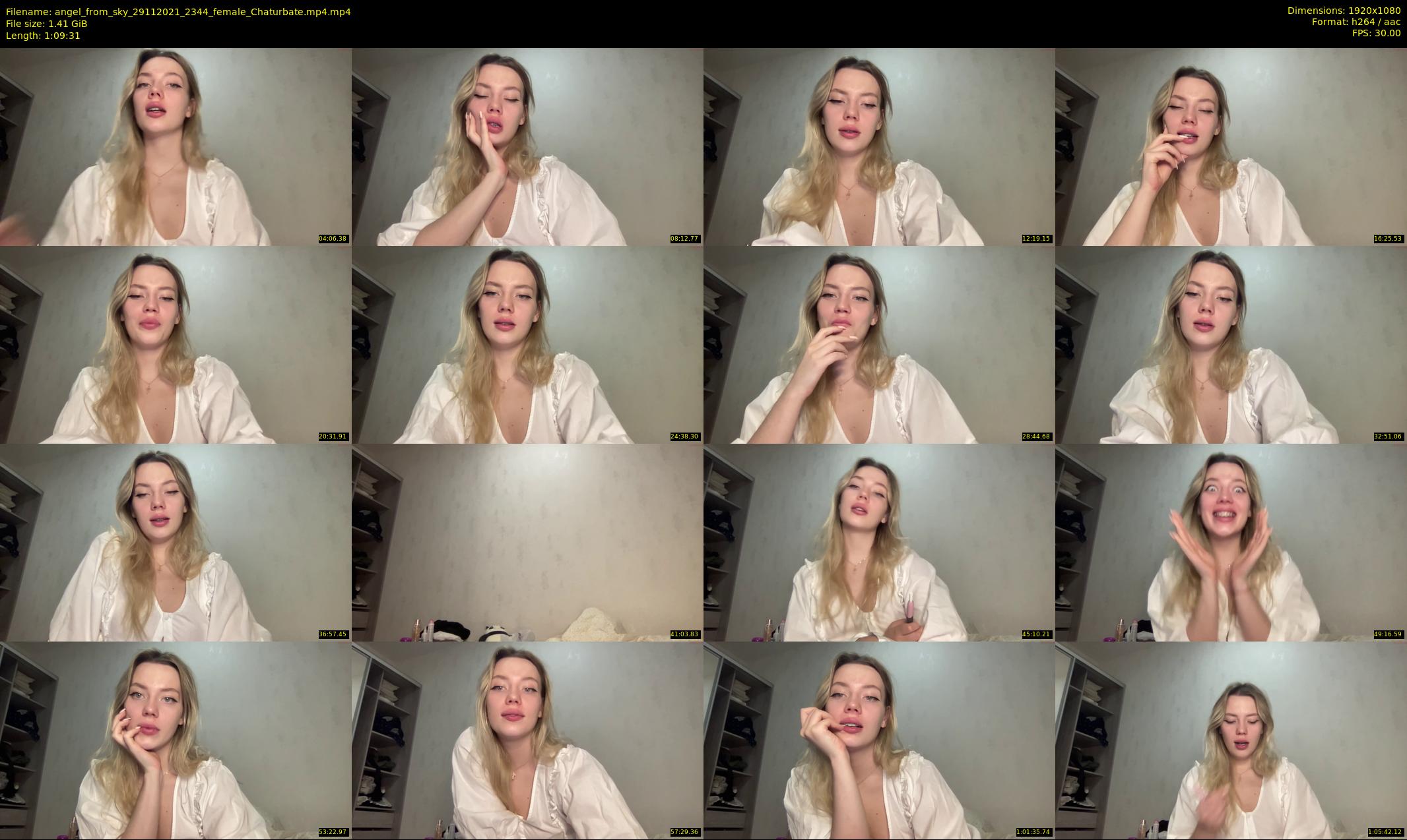 angel_from_sky — 70 minute Chaturbate female cam show recording, 1080p, Nov 29, 2021