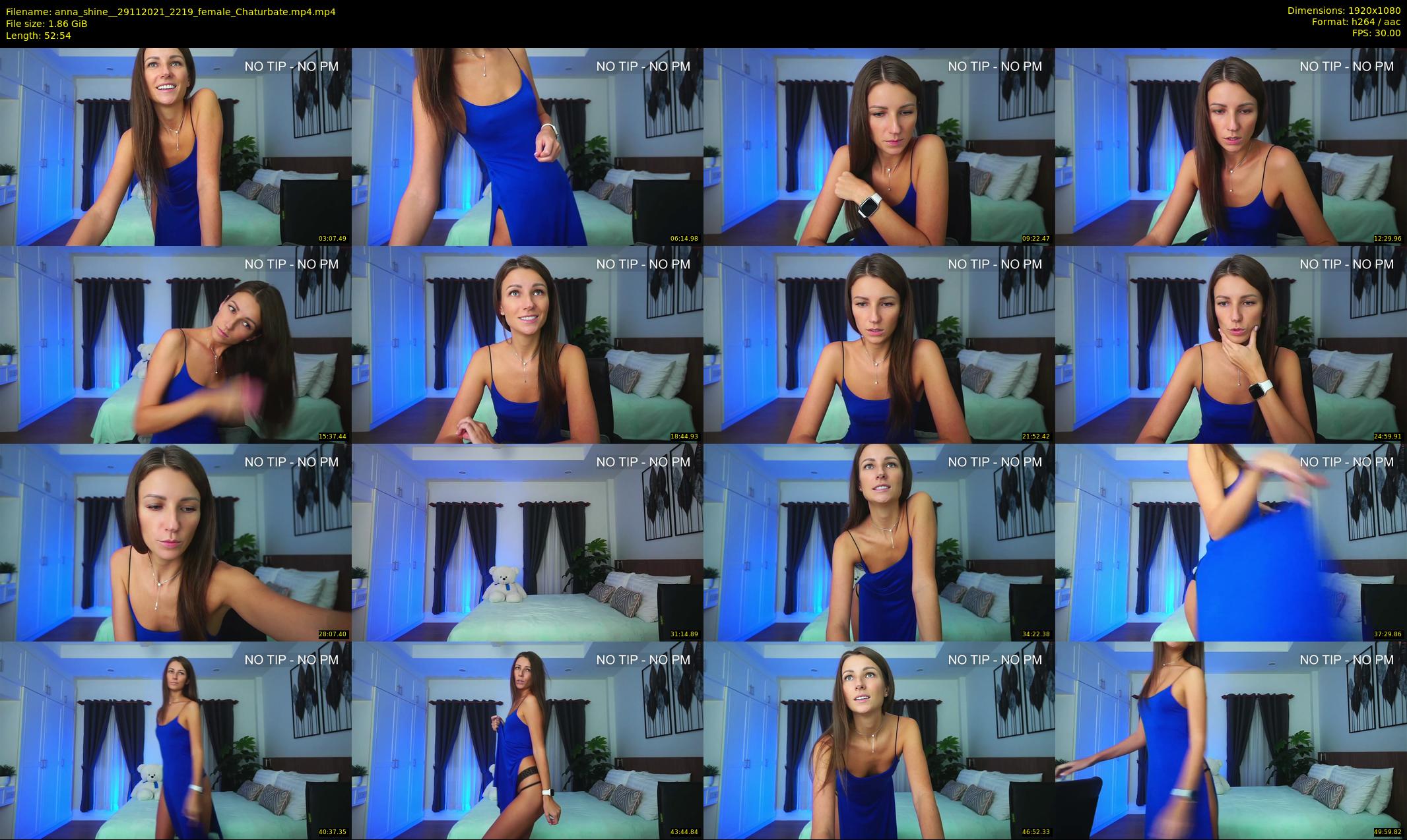 anna_shine_ — 53 minute Chaturbate female cam show recording, 1080p, Nov 29, 2021