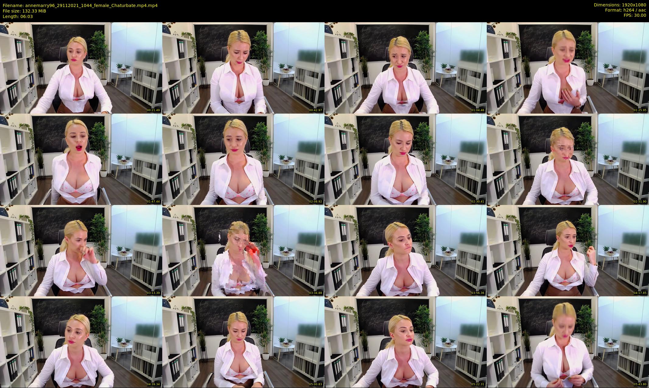 annemarry96 — 7 minute Chaturbate female cam show recording, 1080p, Nov 29, 2021
