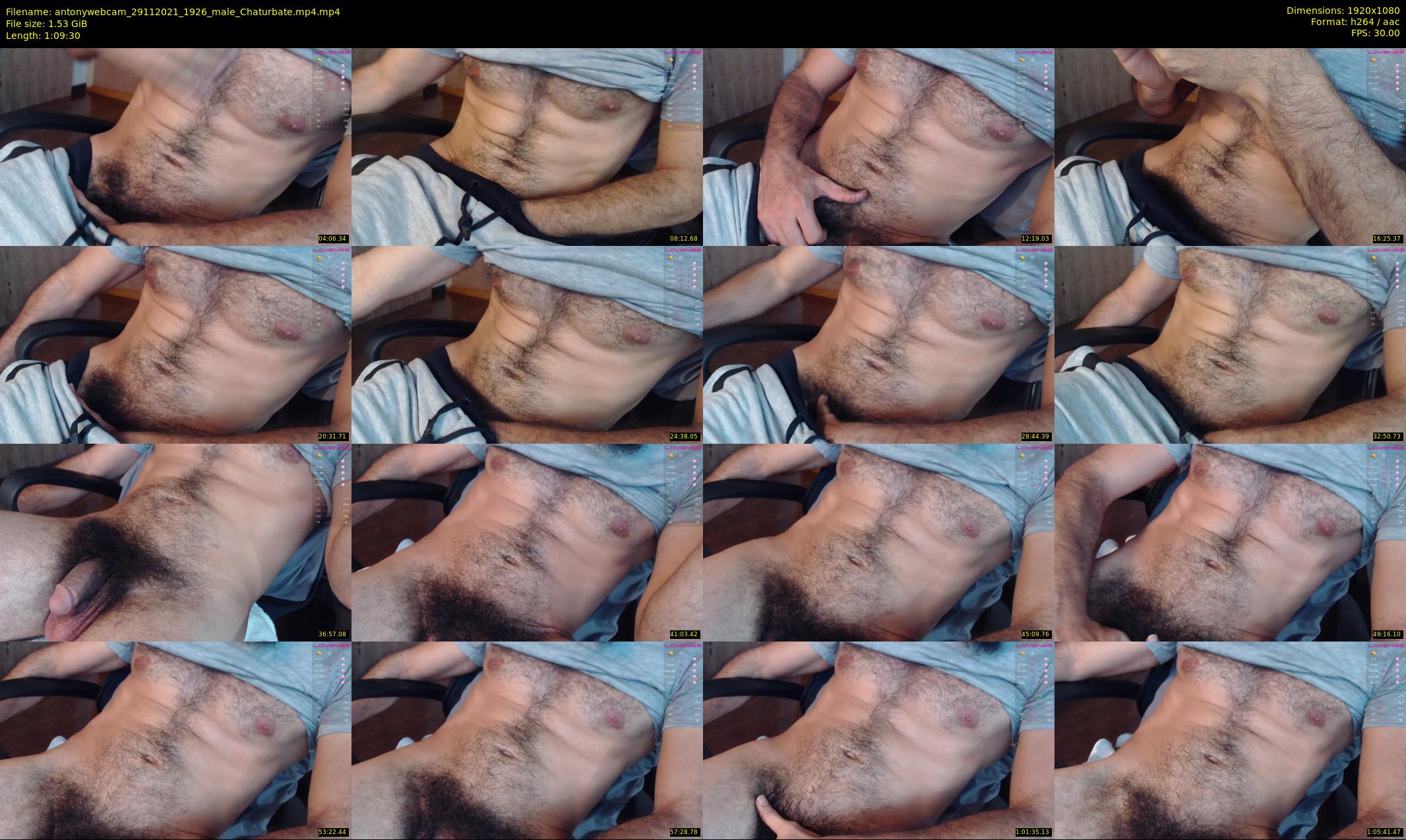 antonywebcam — 70 minute Chaturbate male cam show recording, 1080p, Nov 29, 2021