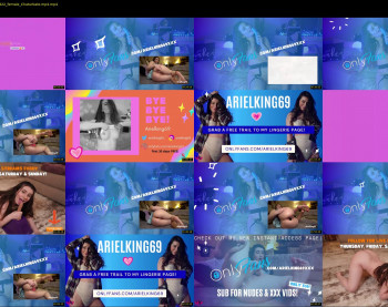 arielking69 — 3 minute Chaturbate female cam show recording, 1080p, Nov 29, 2021