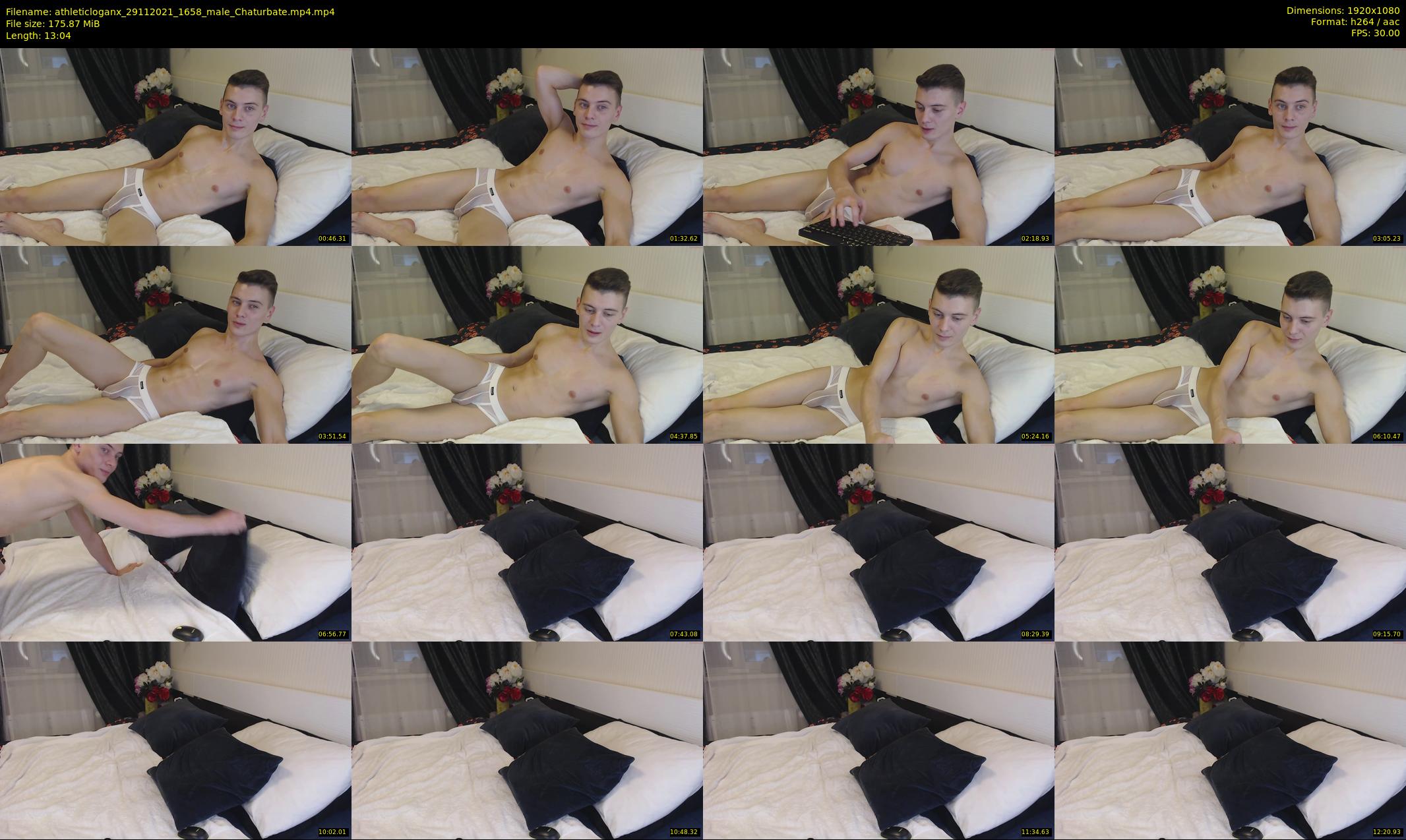 athleticloganx — 14 minute Chaturbate male cam show recording, 1080p, Nov 29, 2021
