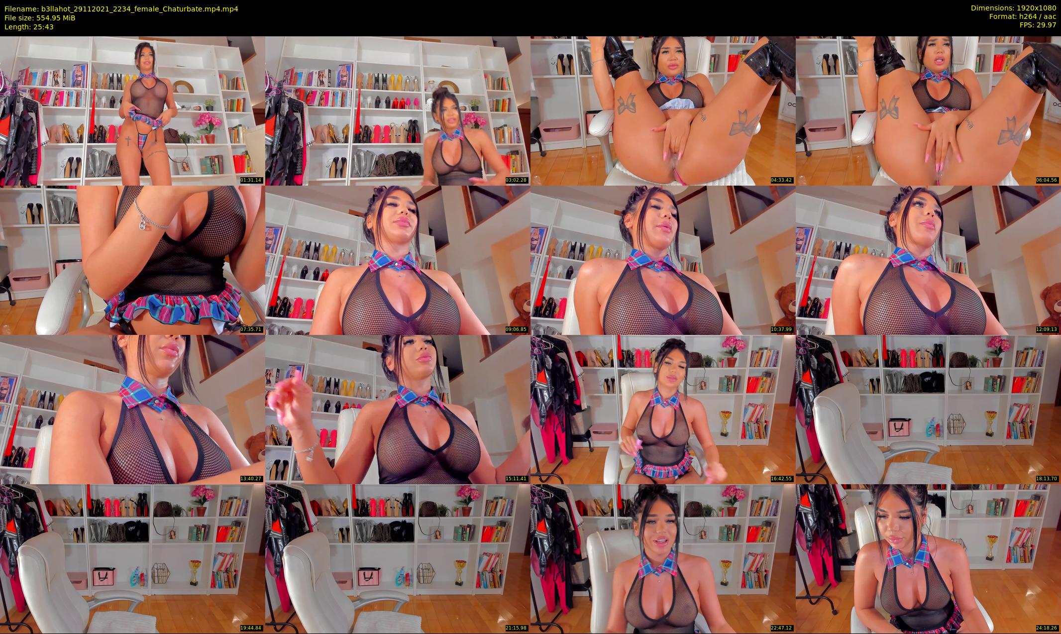 b3llahot — 26 minute Chaturbate female cam show recording, 1080p, Nov 29, 2021