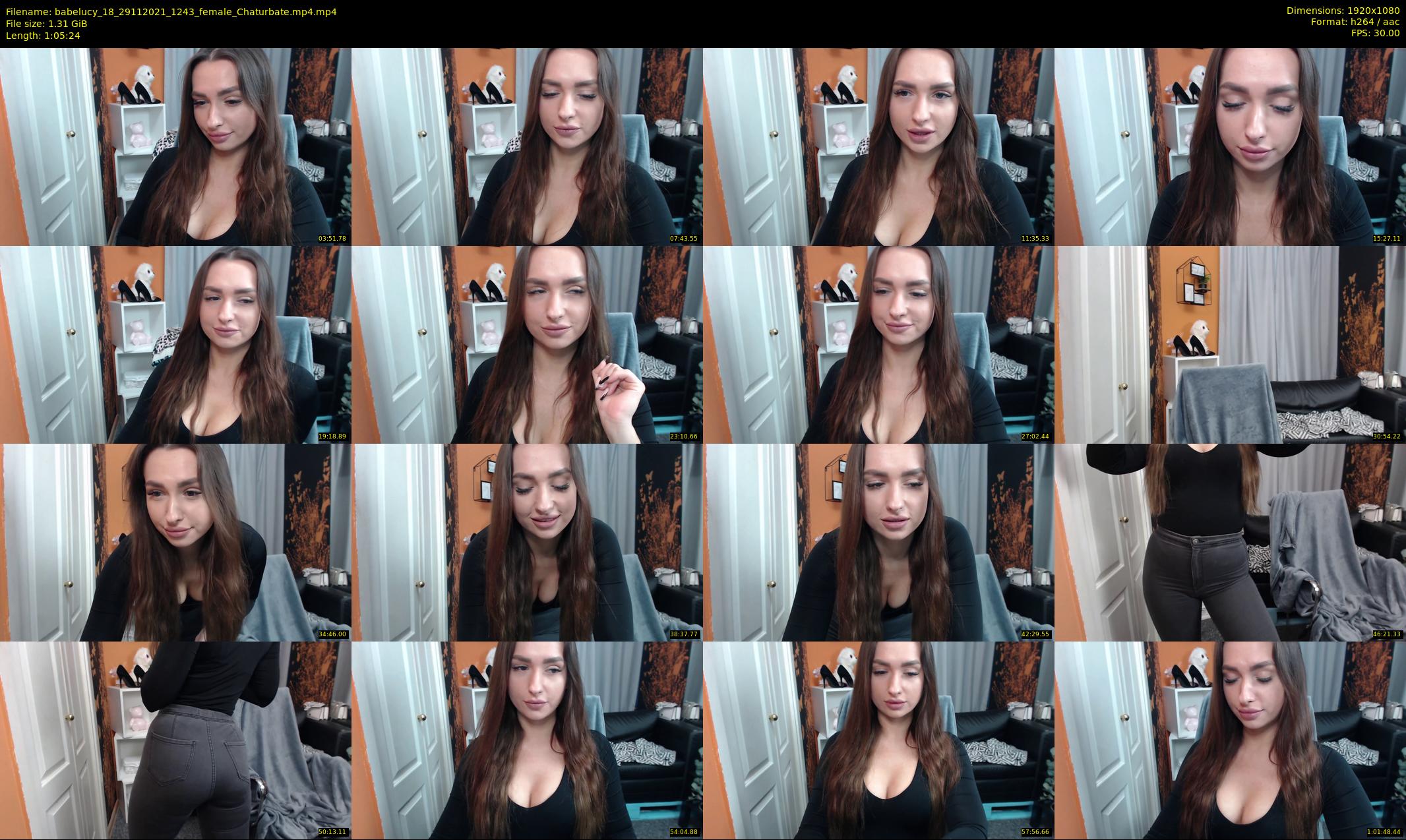 babelucy_18 — 66 minute Chaturbate female cam show recording, 1080p, Nov 29, 2021