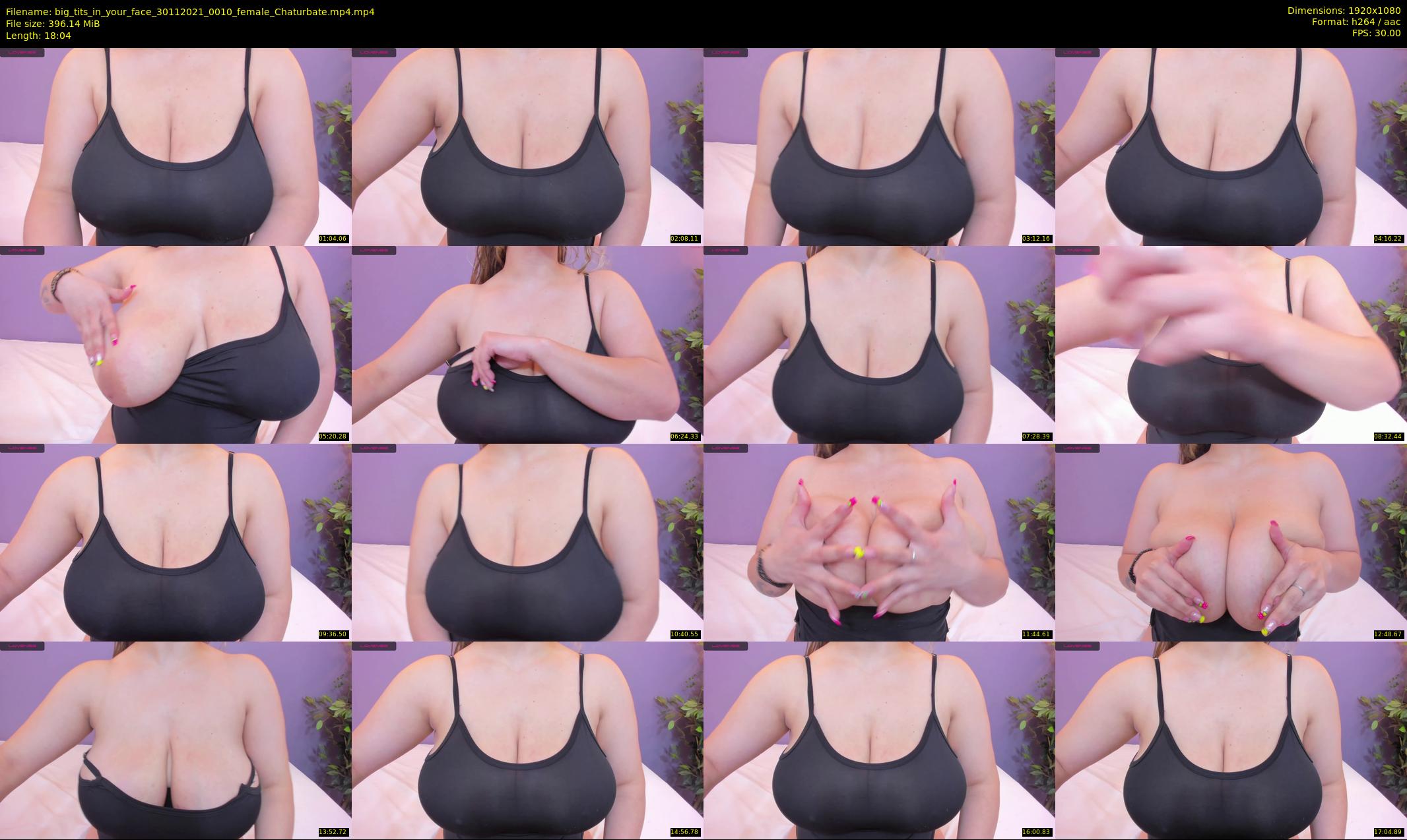 big_tits_in_your_face — 19 minute Chaturbate female cam show recording, 1080p, Nov 30, 2021