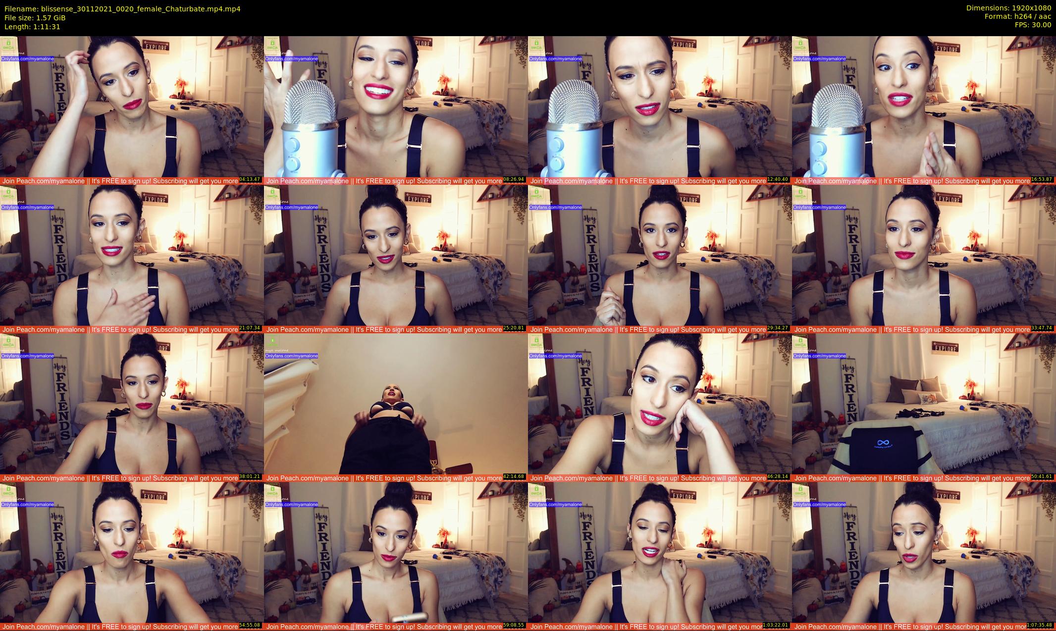 blissense — 72 minute Chaturbate female cam show recording, 1080p, Nov 30, 2021