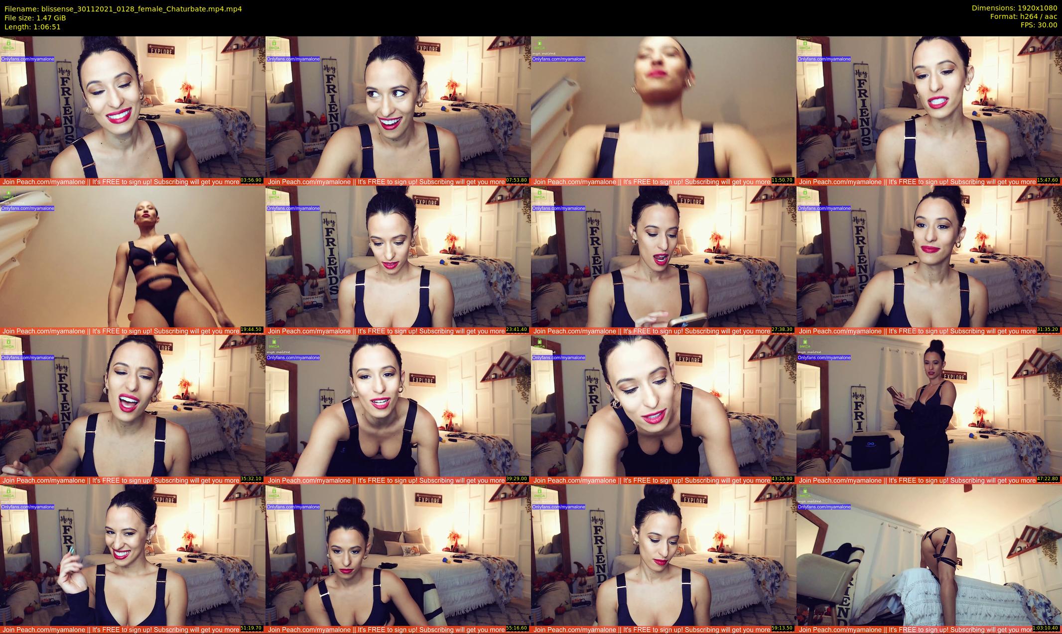 blissense — 67 minute Chaturbate female cam show recording, 1080p, Nov 30, 2021