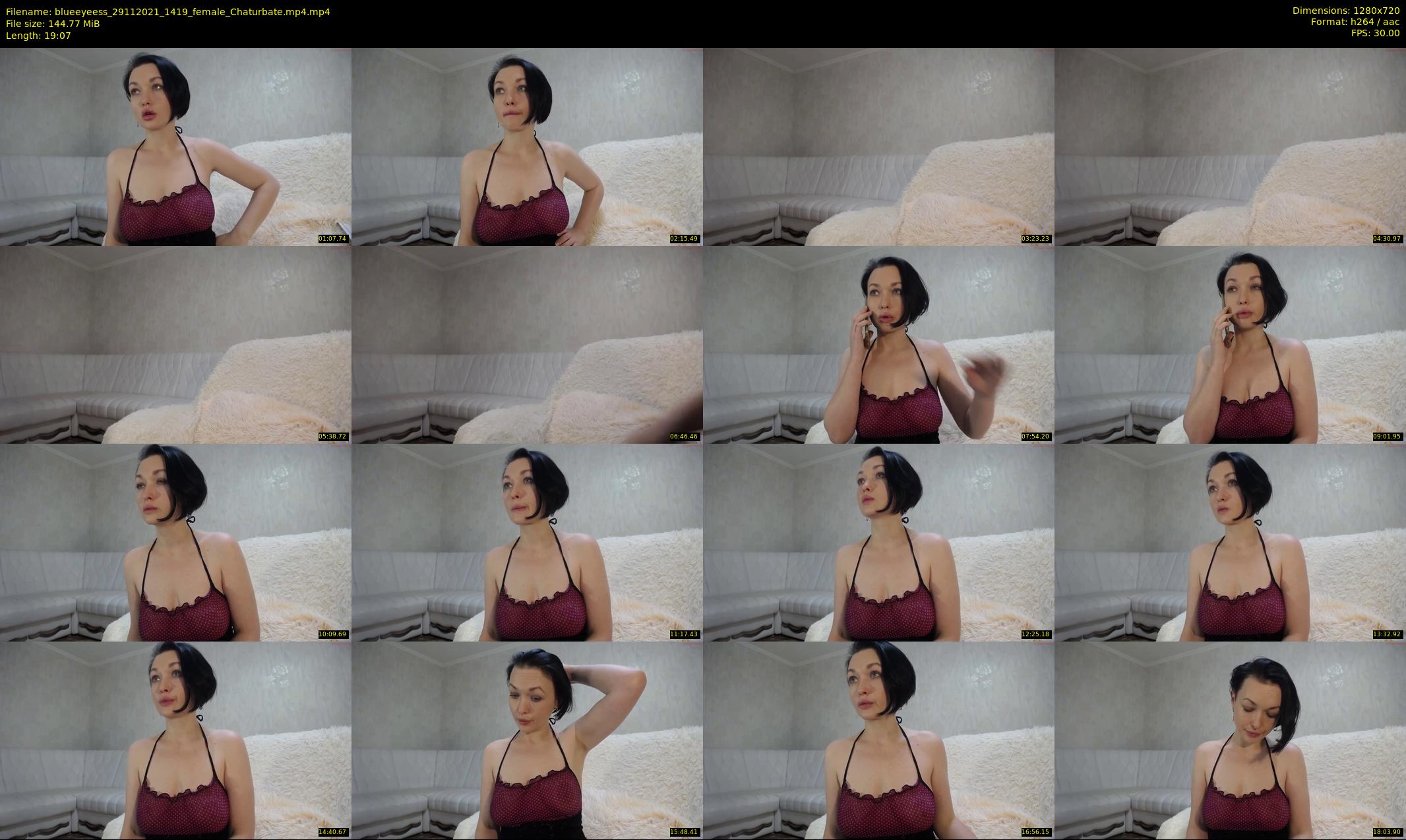 blueeyeess — 20 minute Chaturbate female cam show recording, 720p, Nov 29, 2021