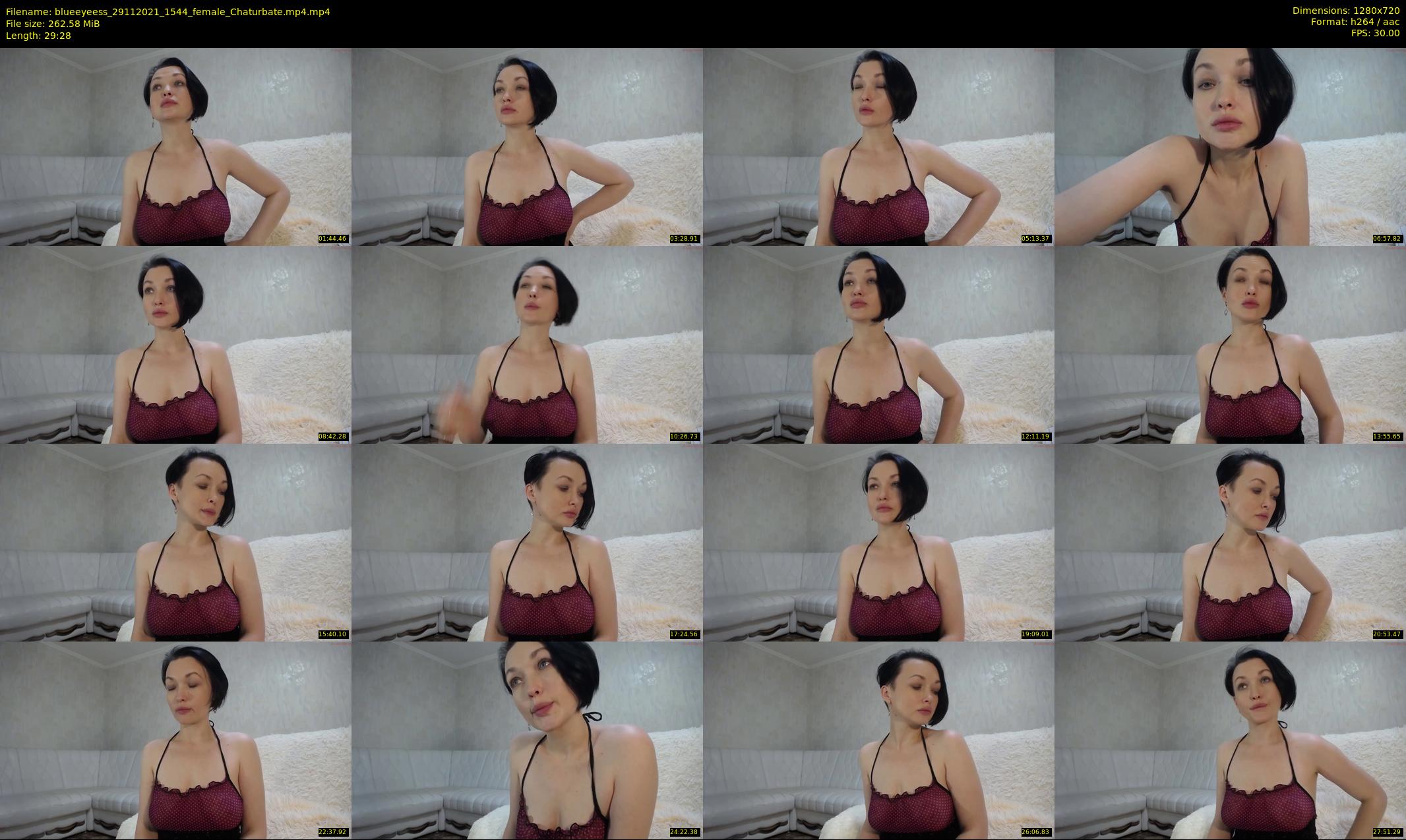 blueeyeess — 30 minute Chaturbate female cam show recording, 720p, Nov 29, 2021