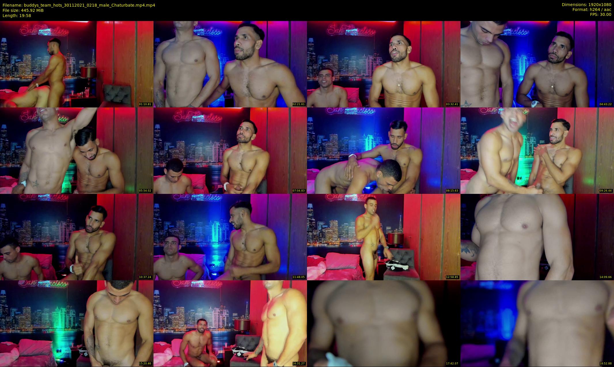 buddys_team_hots — 20 minute Chaturbate couple cam show recording, 1080p, Nov 30, 2021