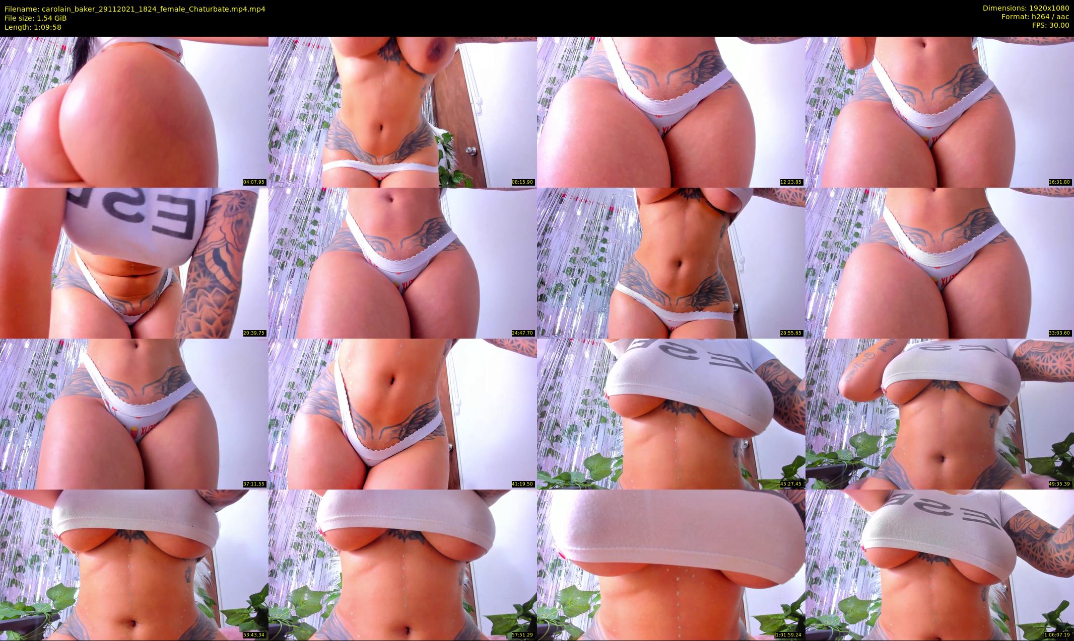 carolain_baker — 70 minute Chaturbate female cam show recording, 1080p, Nov 29, 2021