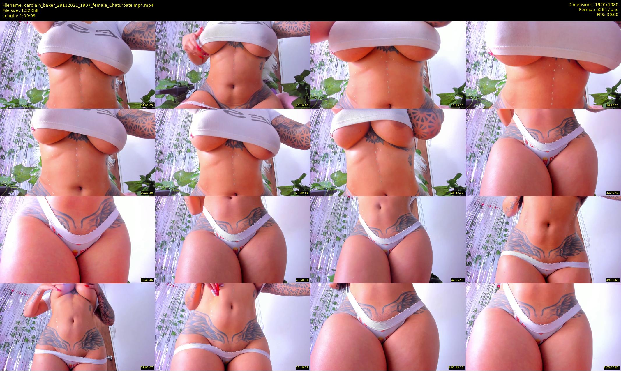 carolain_baker — 70 minute Chaturbate female cam show recording, 1080p, Nov 29, 2021