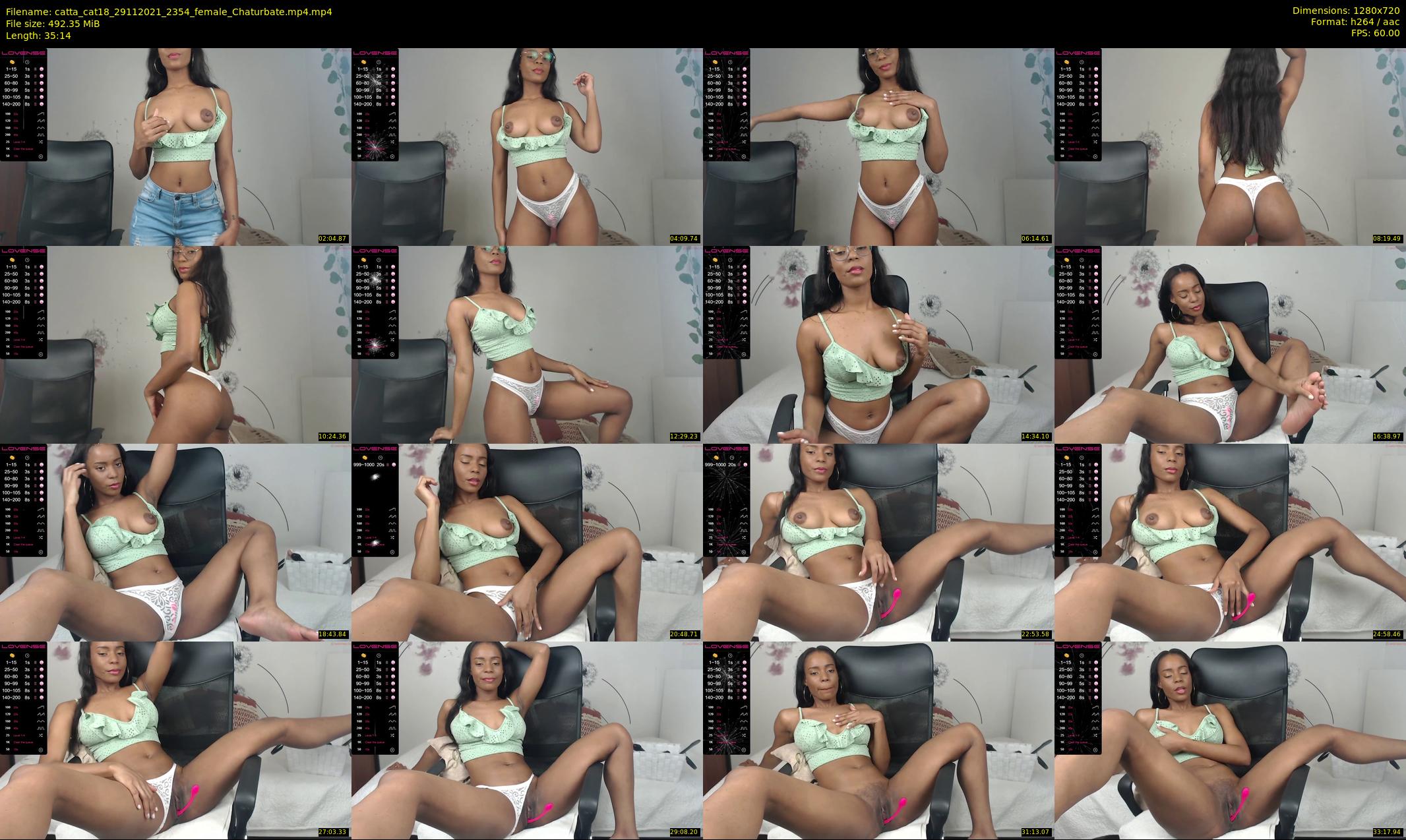 catta_cat18 — 36 minute Chaturbate female cam show recording, 720p, Nov 29, 2021
