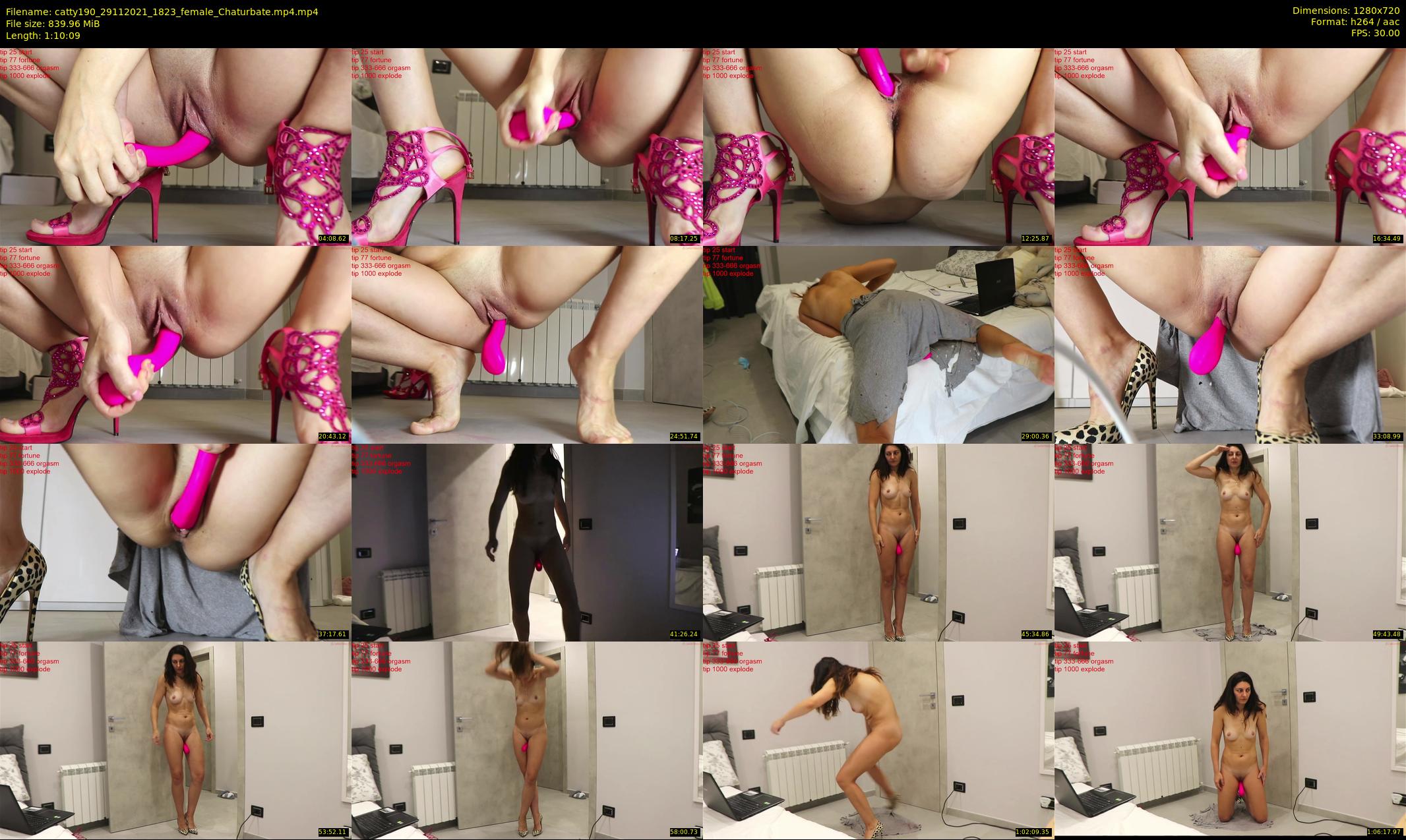 catty190 — 71 minute Chaturbate female cam show recording, 720p, Nov 29, 2021