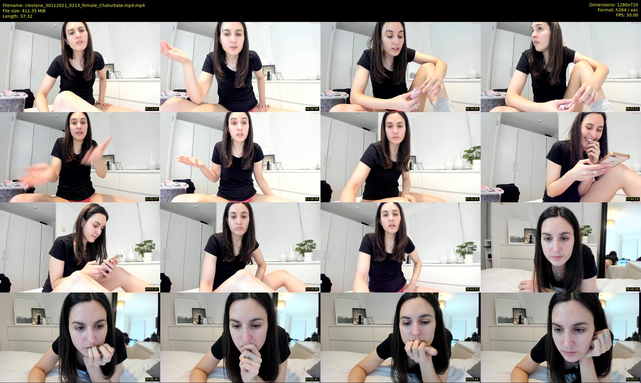 cleolane — 38 minute Chaturbate female cam show recording, 720p, Nov 30, 2021