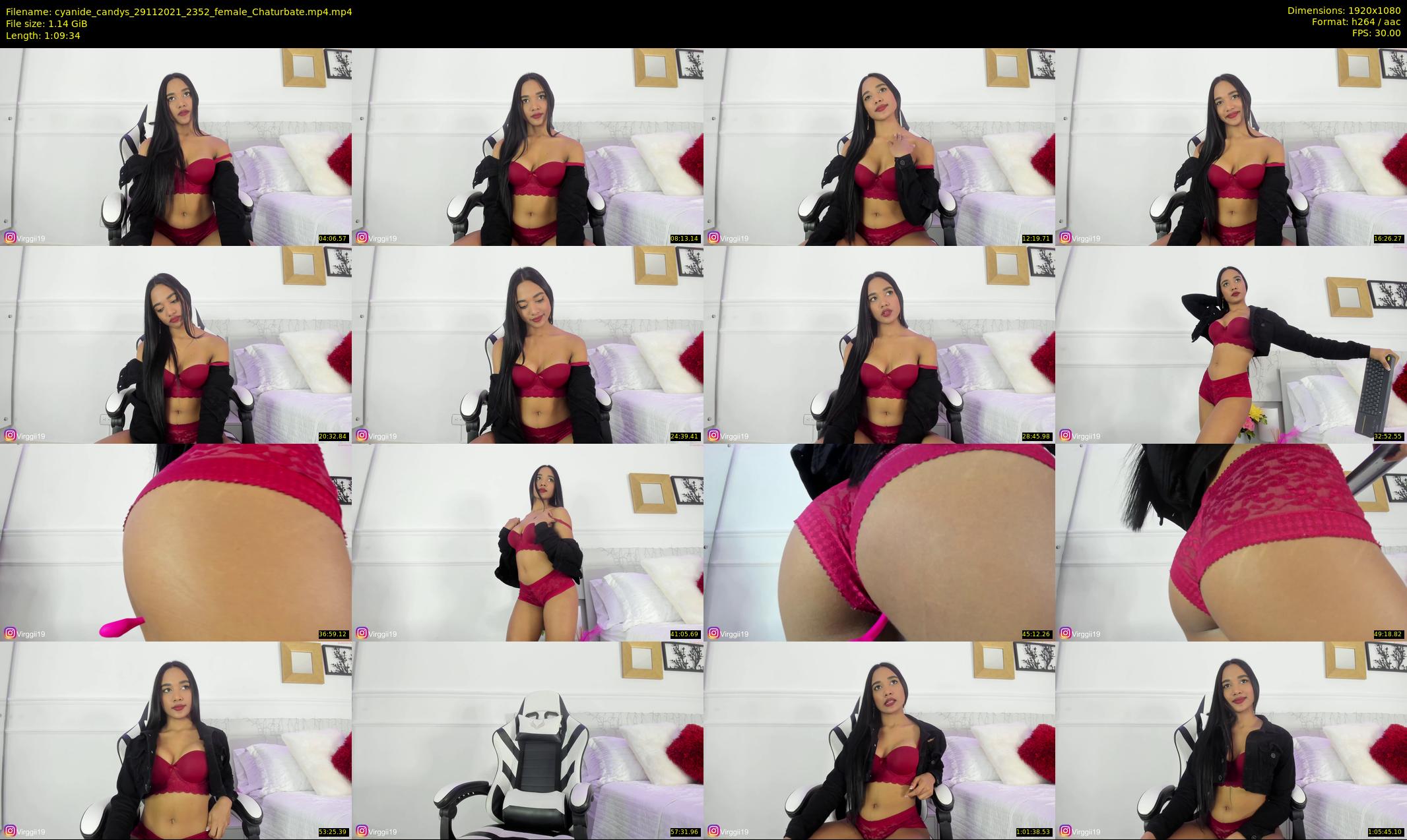 cyanide_candys — 70 minute Chaturbate female cam show recording, 1080p, Nov 29, 2021