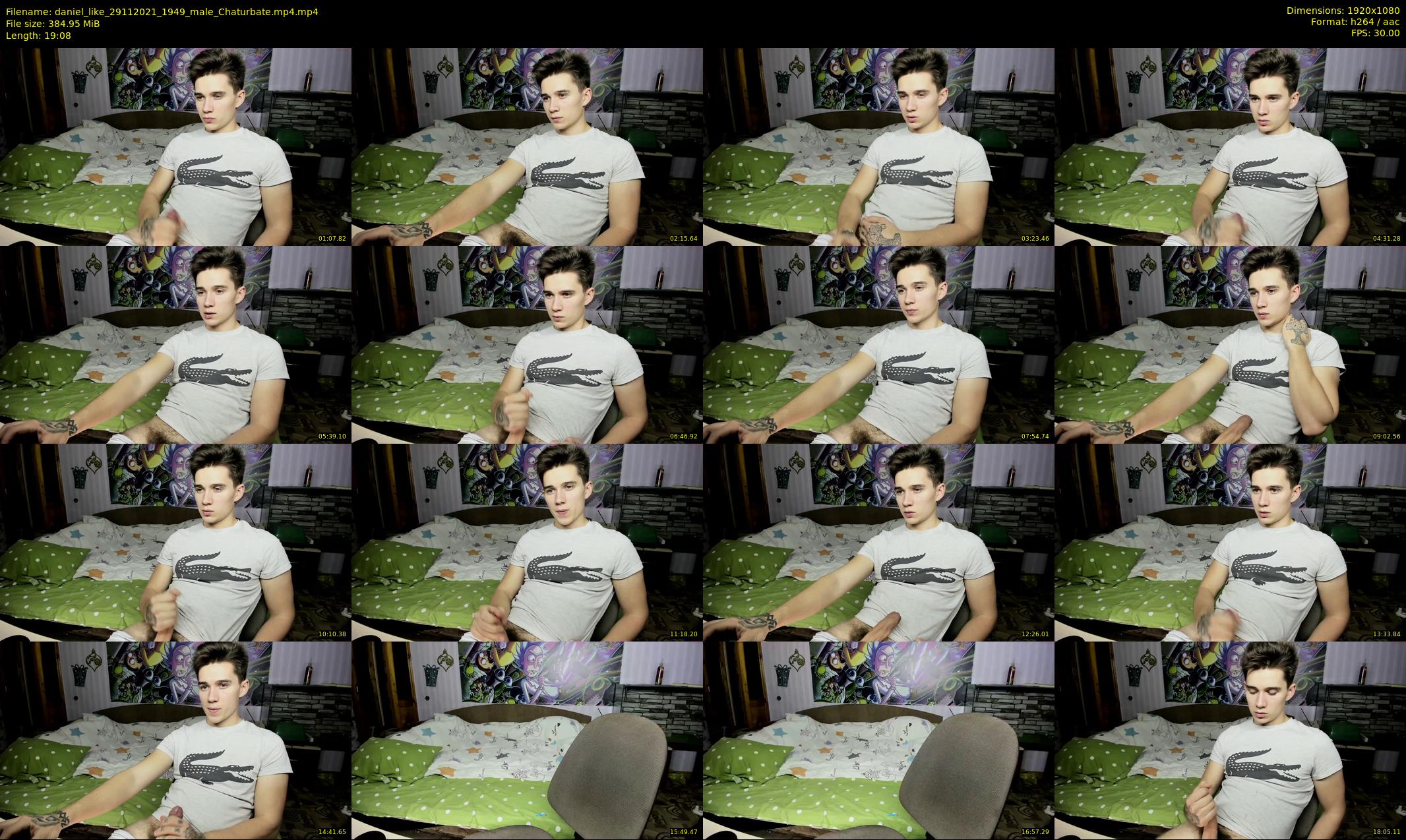 daniel_like — 20 minute Chaturbate male cam show recording, 1080p, Nov 29, 2021