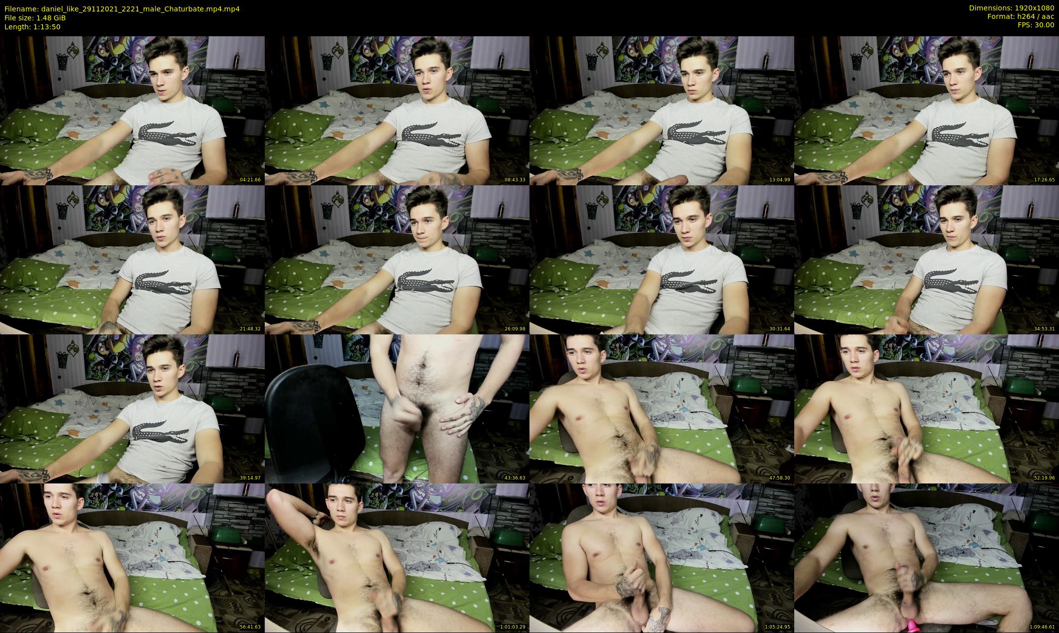 daniel_like — 74 minute Chaturbate male cam show recording, 1080p, Nov 29, 2021