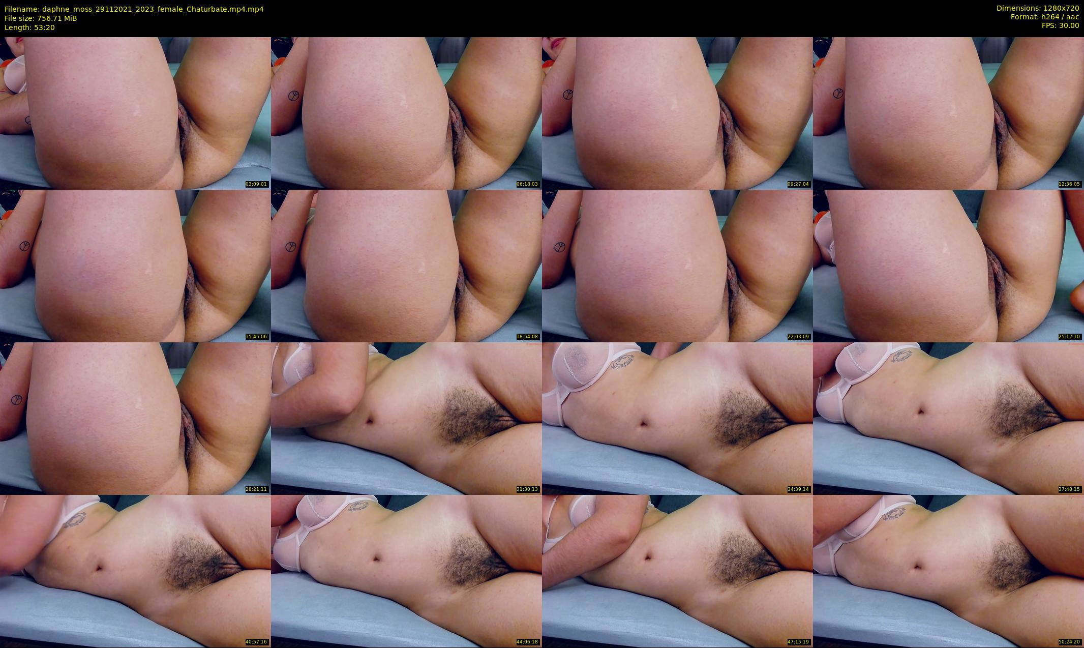 daphne_moss — 54 minute Chaturbate female cam show recording, 720p, Nov 29, 2021