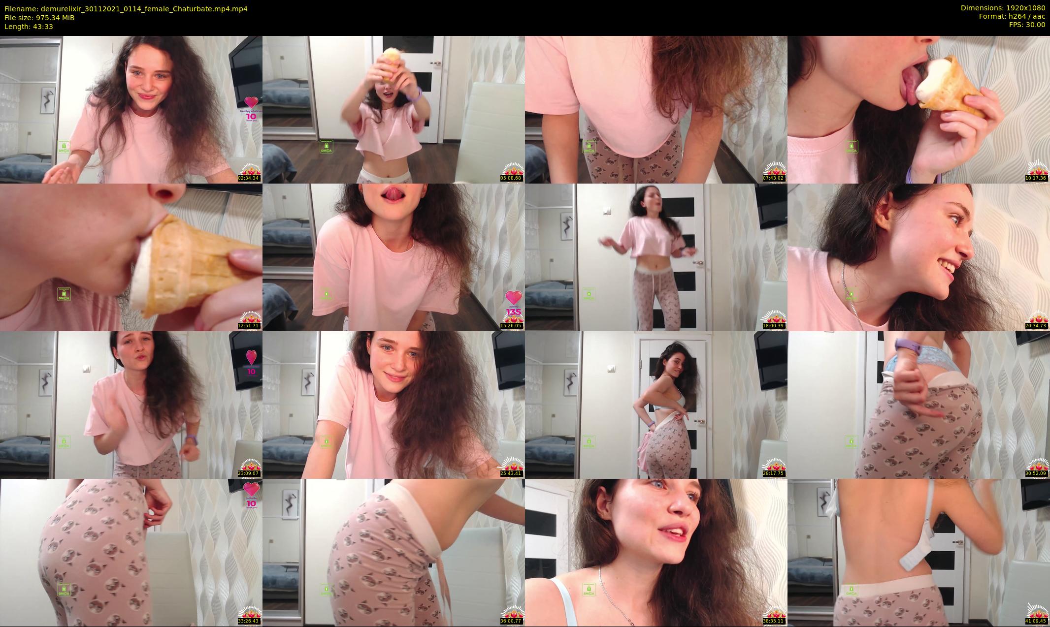 demurelixir — 44 minute Chaturbate female cam show recording, 1080p, Nov 30, 2021