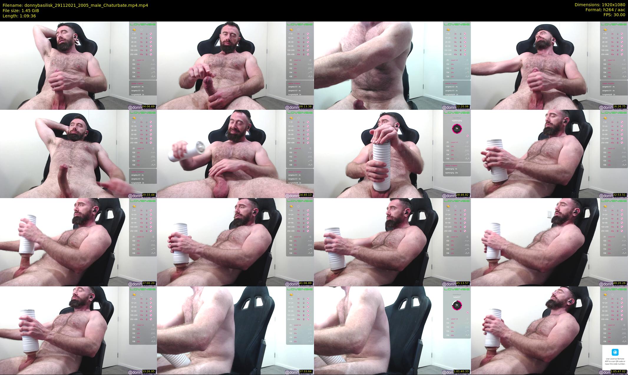 donnybasilisk — 70 minute Chaturbate male cam show recording, 1080p, Nov 29, 2021