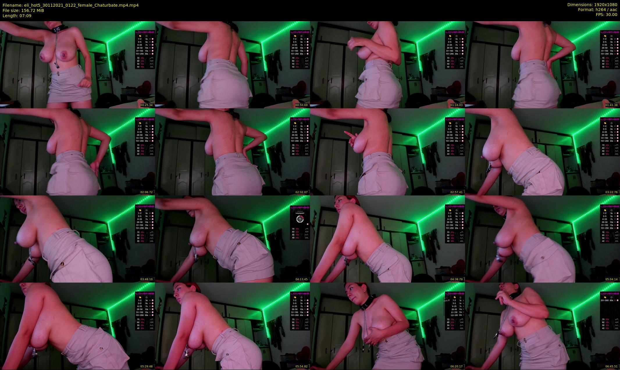 eli_hot5 — 8 minute Chaturbate female cam show recording, 1080p, Nov 30, 2021