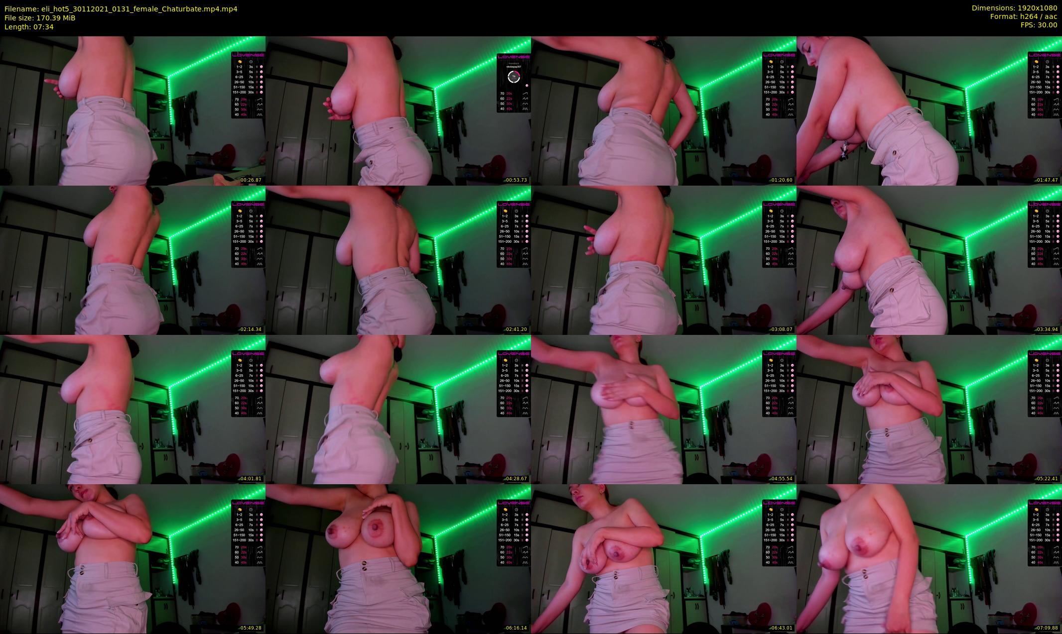 eli_hot5 — 8 minute Chaturbate female cam show recording, 1080p, Nov 30, 2021