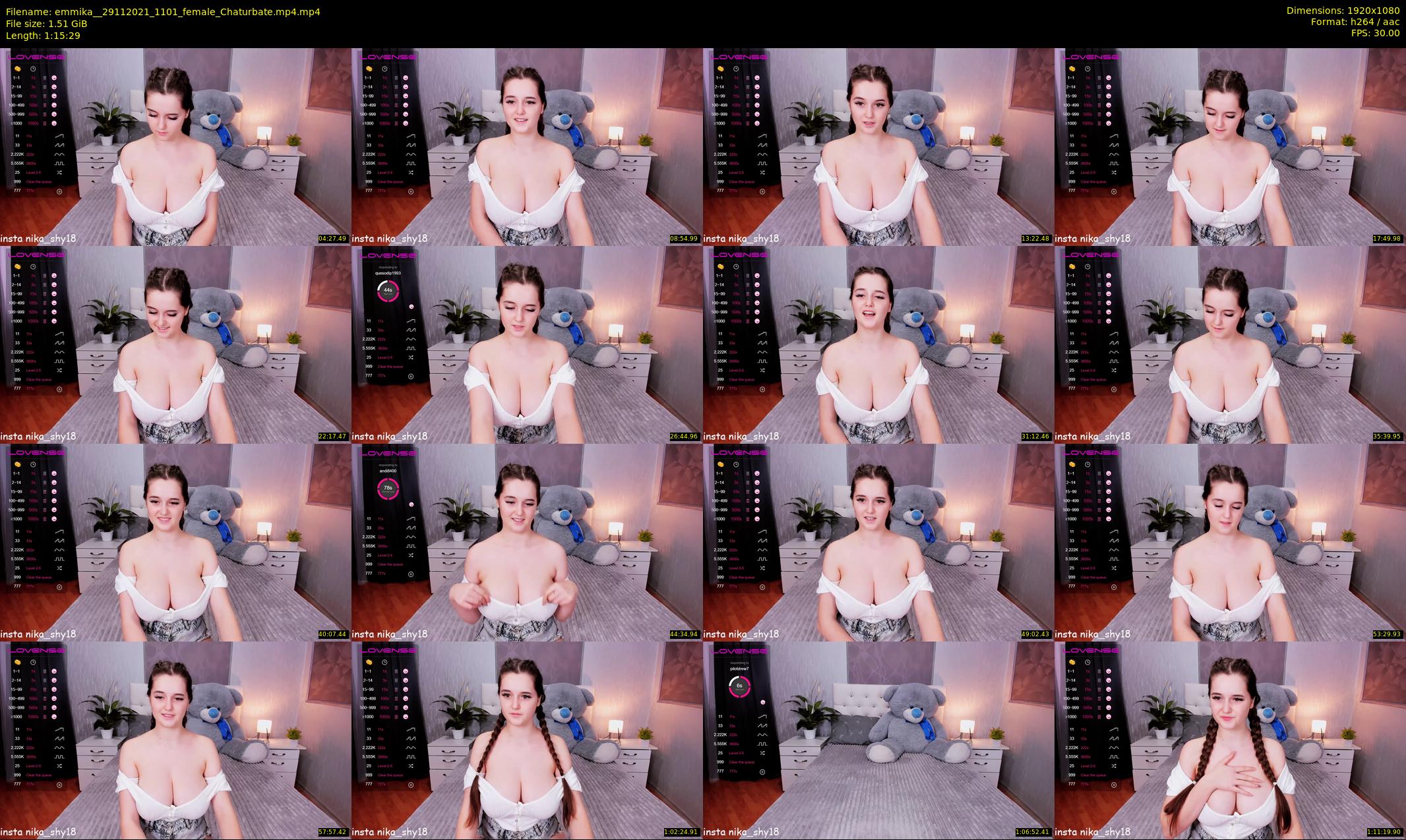 emmika_ — 76 minute Chaturbate female cam show recording, 1080p, Nov 29, 2021