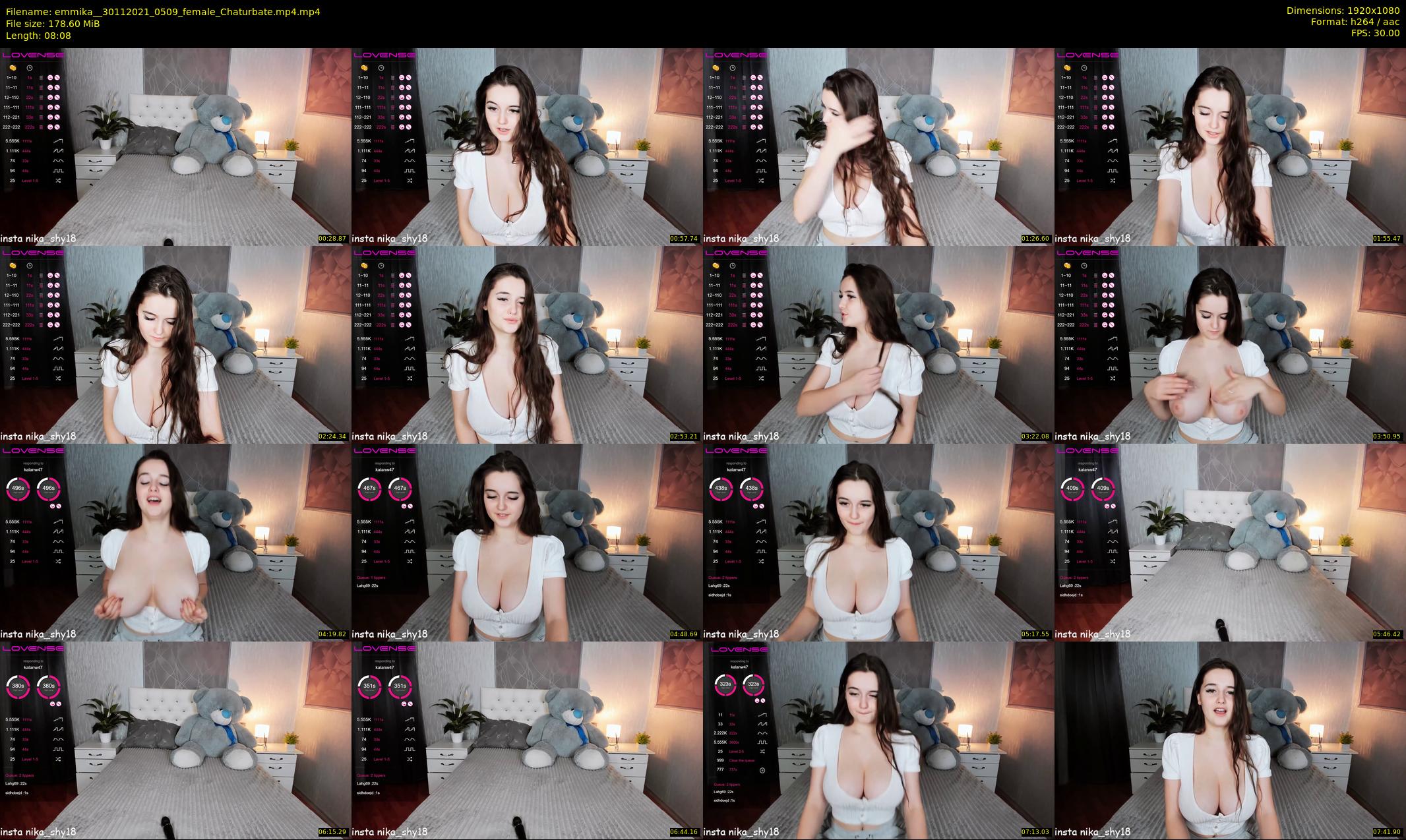 emmika_ — 9 minute Chaturbate female cam show recording, 1080p, Nov 30, 2021