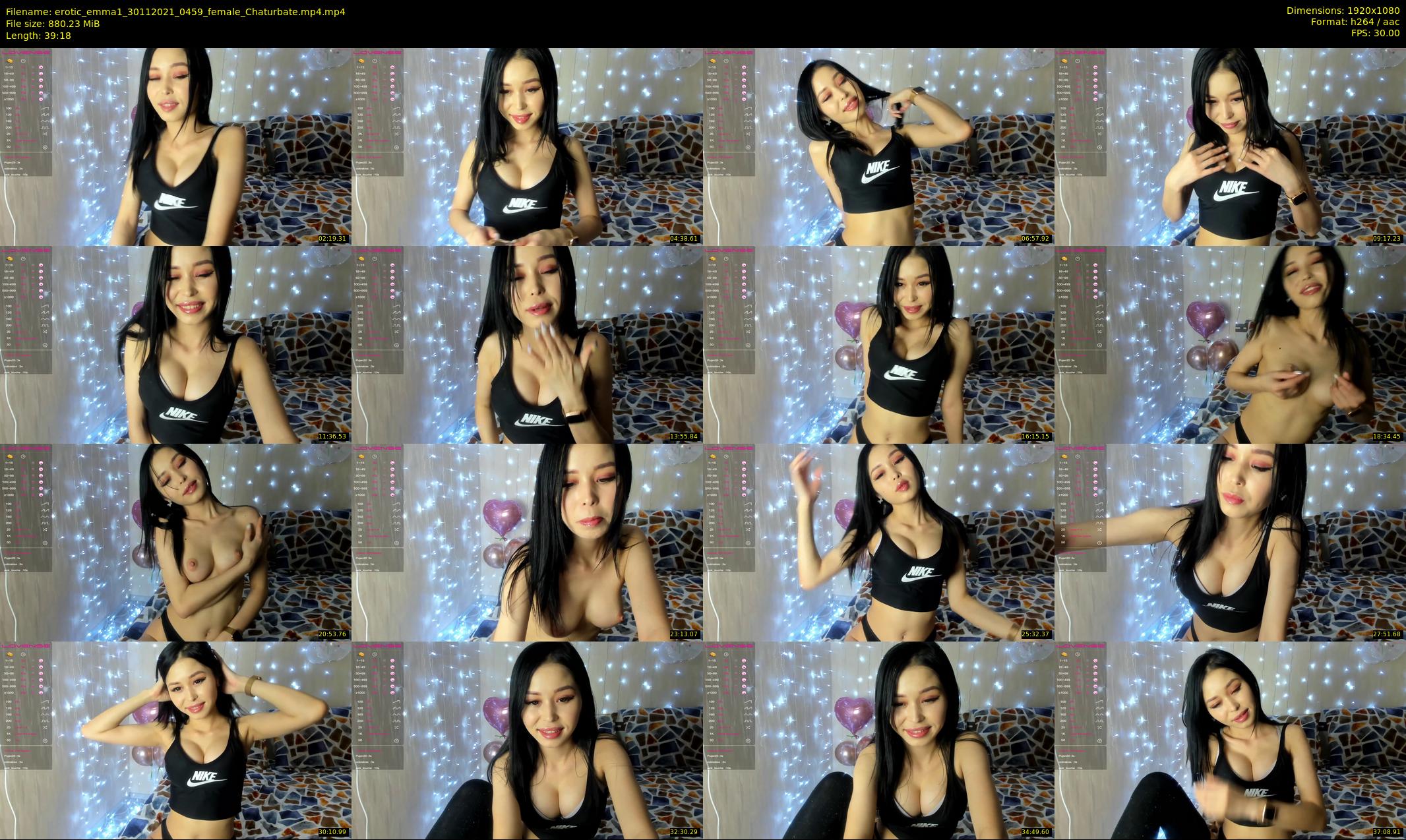 erotic_emma1 — 40 minute Chaturbate female cam show recording, 1080p, Nov 30, 2021