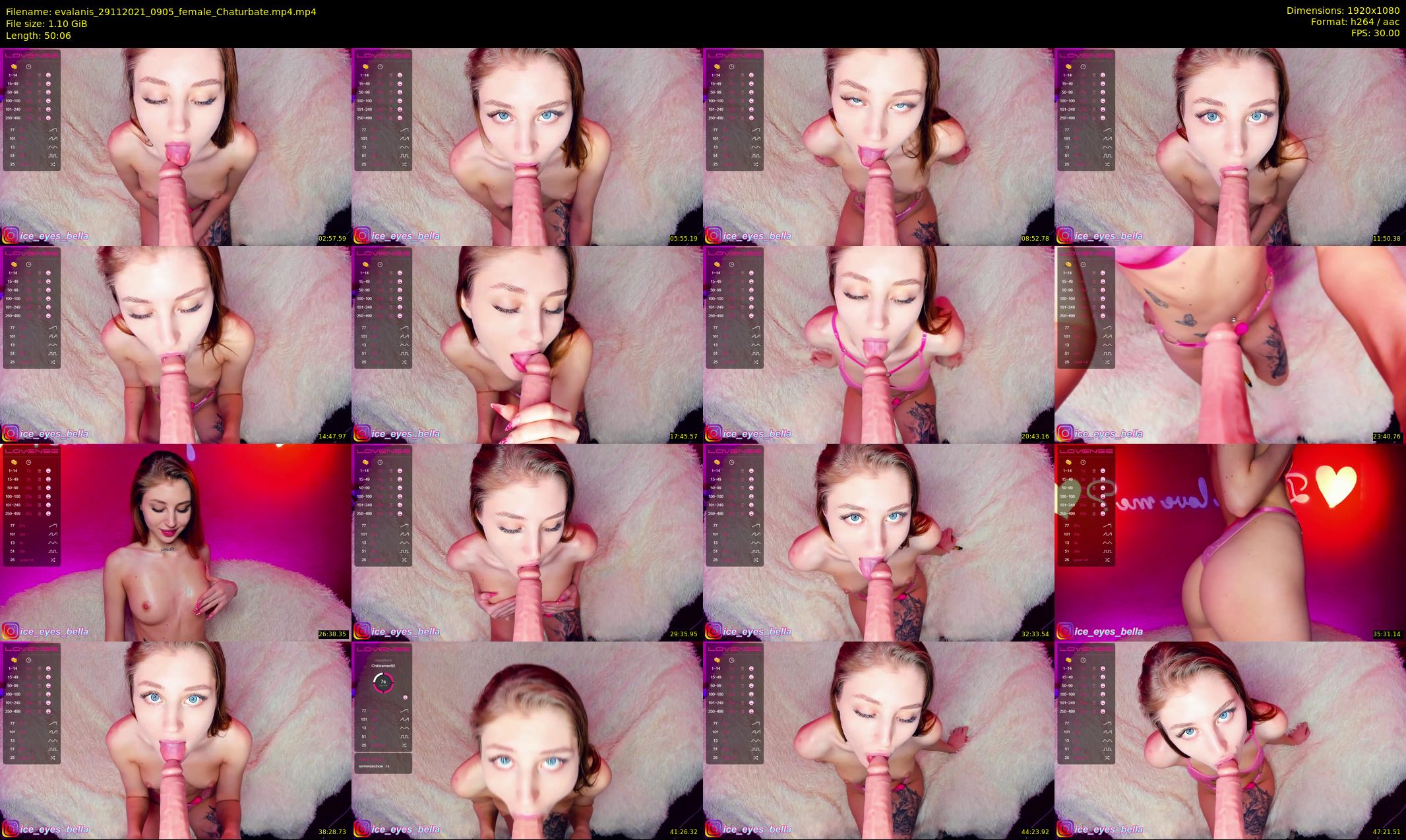 evalanis — 51 minute Chaturbate couple cam show recording, 1080p, Nov 29, 2021