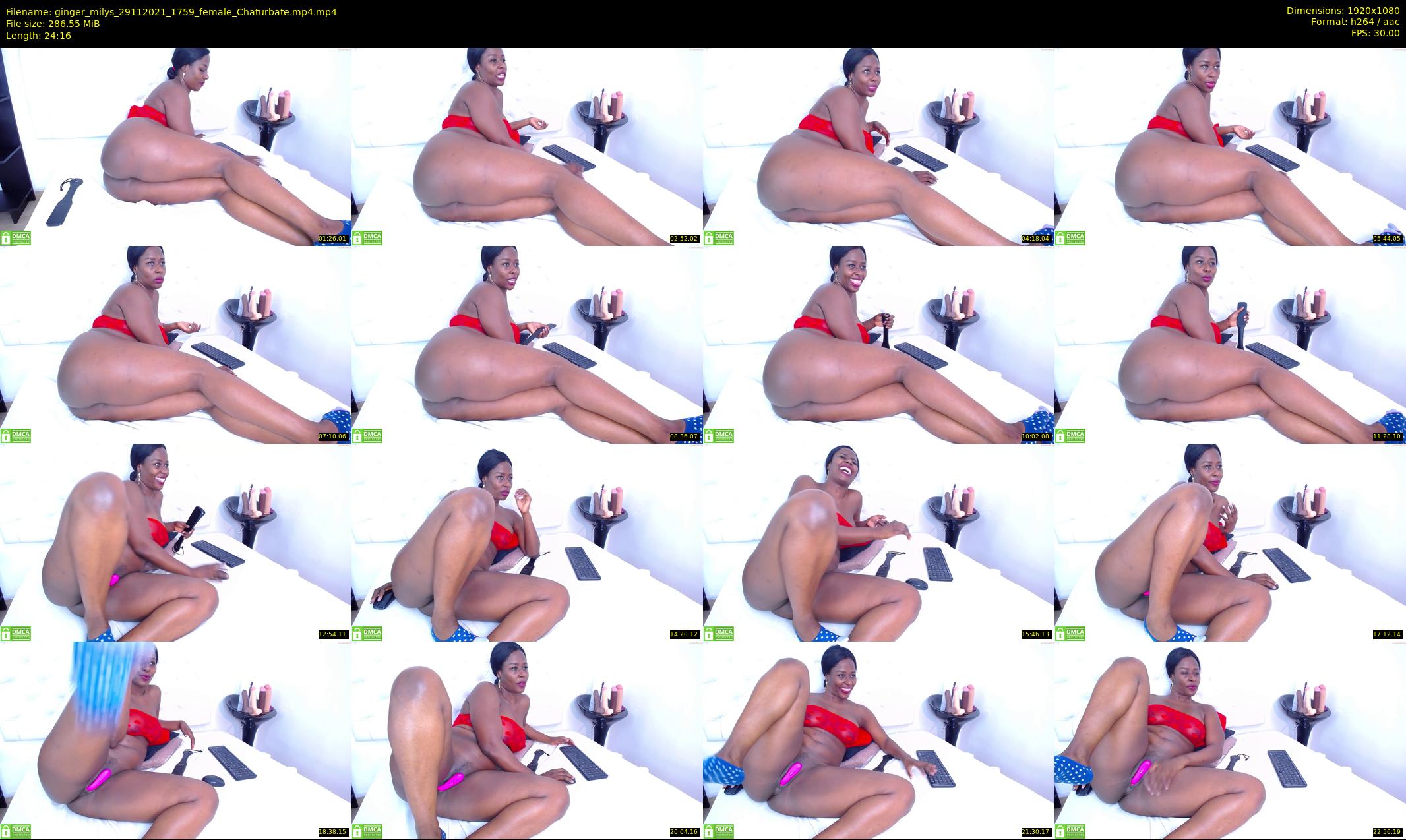 ginger_milys — 25 minute Chaturbate female cam show recording, 1080p, Nov 29, 2021