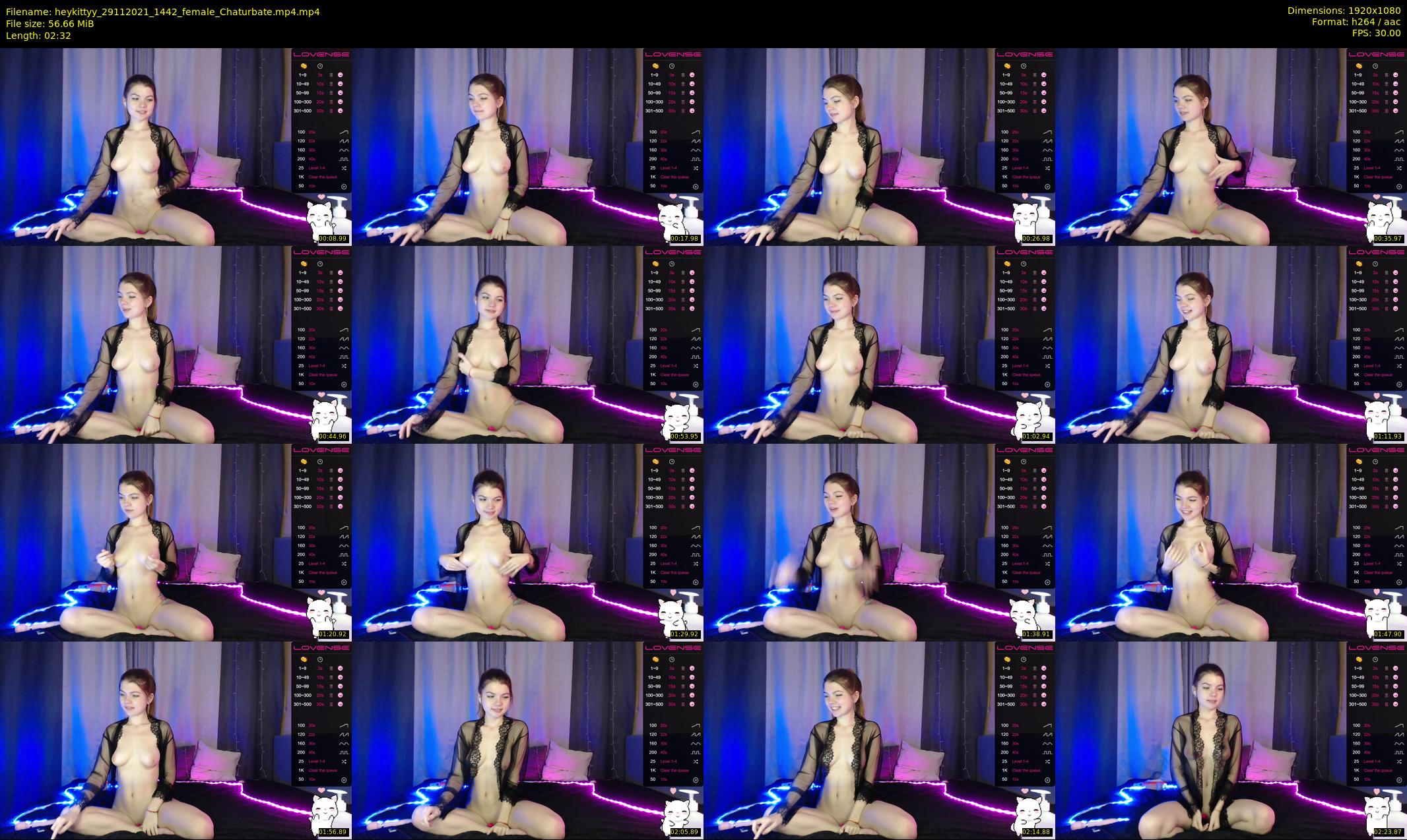 heykittyy — 3 minute Chaturbate couple cam show recording, 1080p, Nov 29, 2021