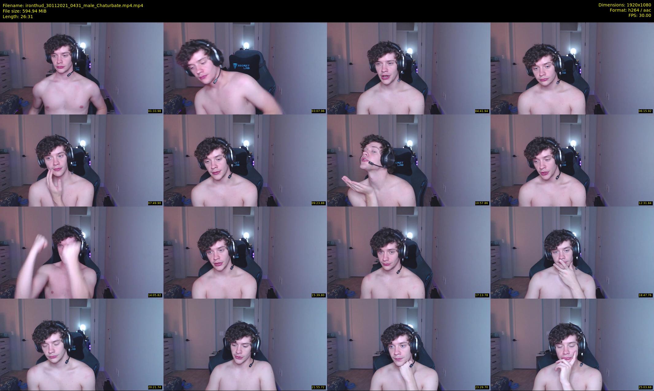 ironthud — 27 minute Chaturbate male cam show recording, 1080p, Nov 30, 2021