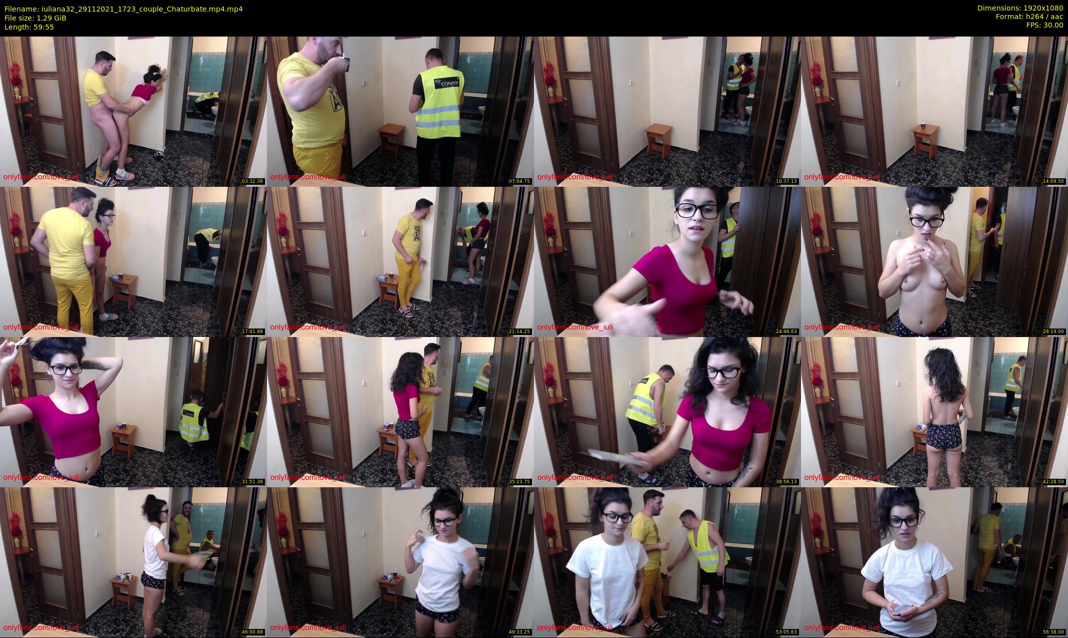 iuliana32 — 60 minute Chaturbate couple cam show recording, 1080p, Nov 29, 2021