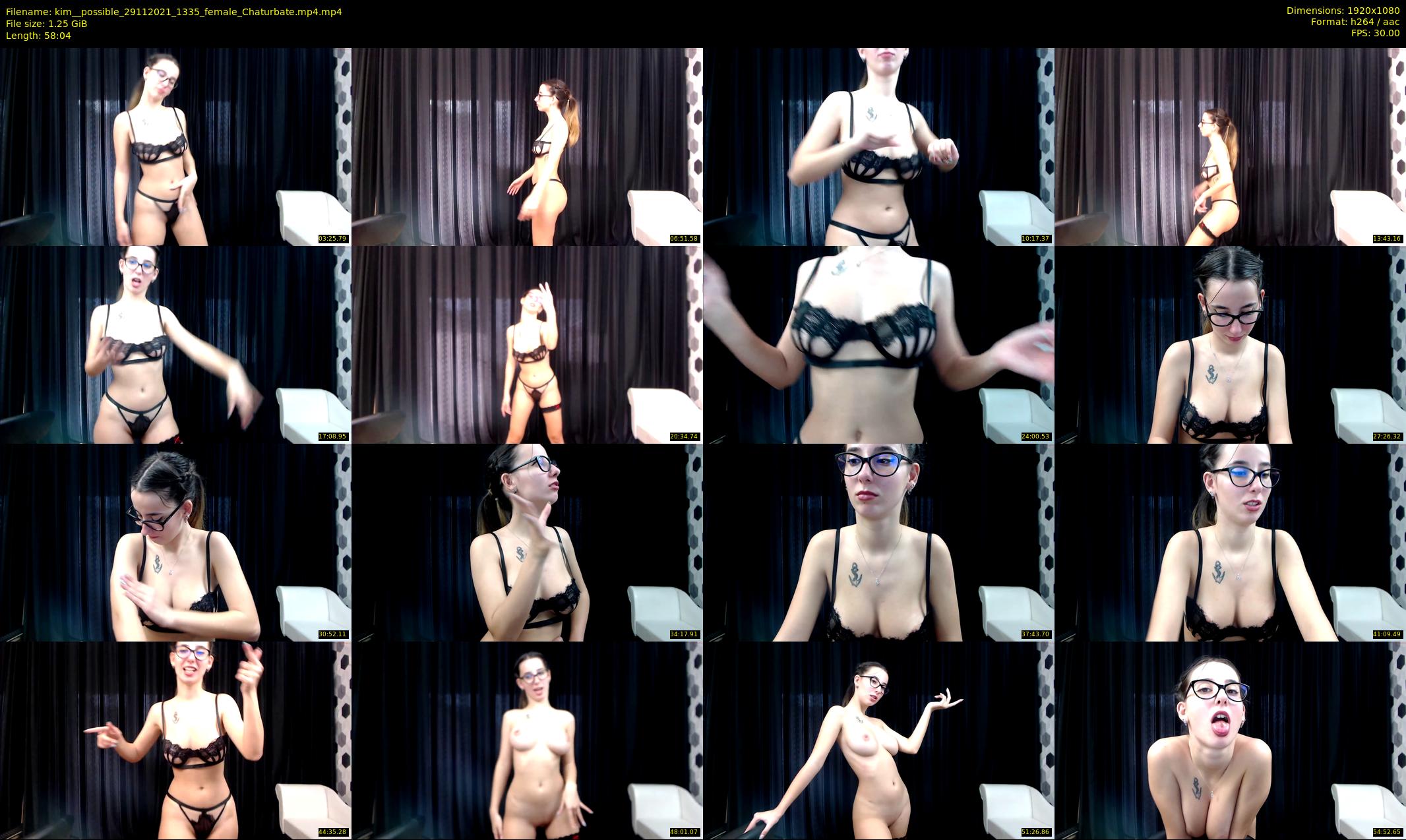 kim__possible — 59 minute Chaturbate female cam show recording, 1080p, Nov 29, 2021
